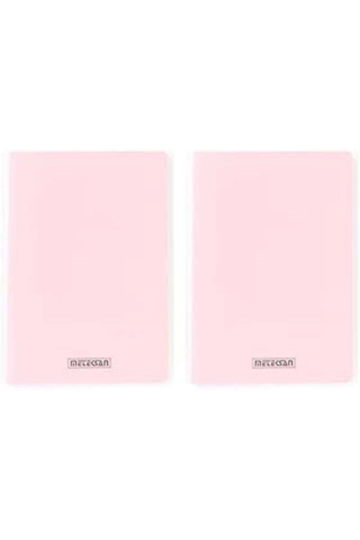 Pazarcan Meteksan Seren Pastel A4 Pp Kapaklı Defter, 60 Yaprak, Kareli, Pembe 2Li Paket