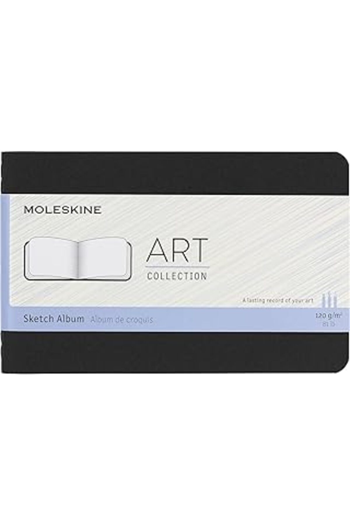 ASİTAN Moleskine Pocket Art Plus Cahier Sketch Album Blac