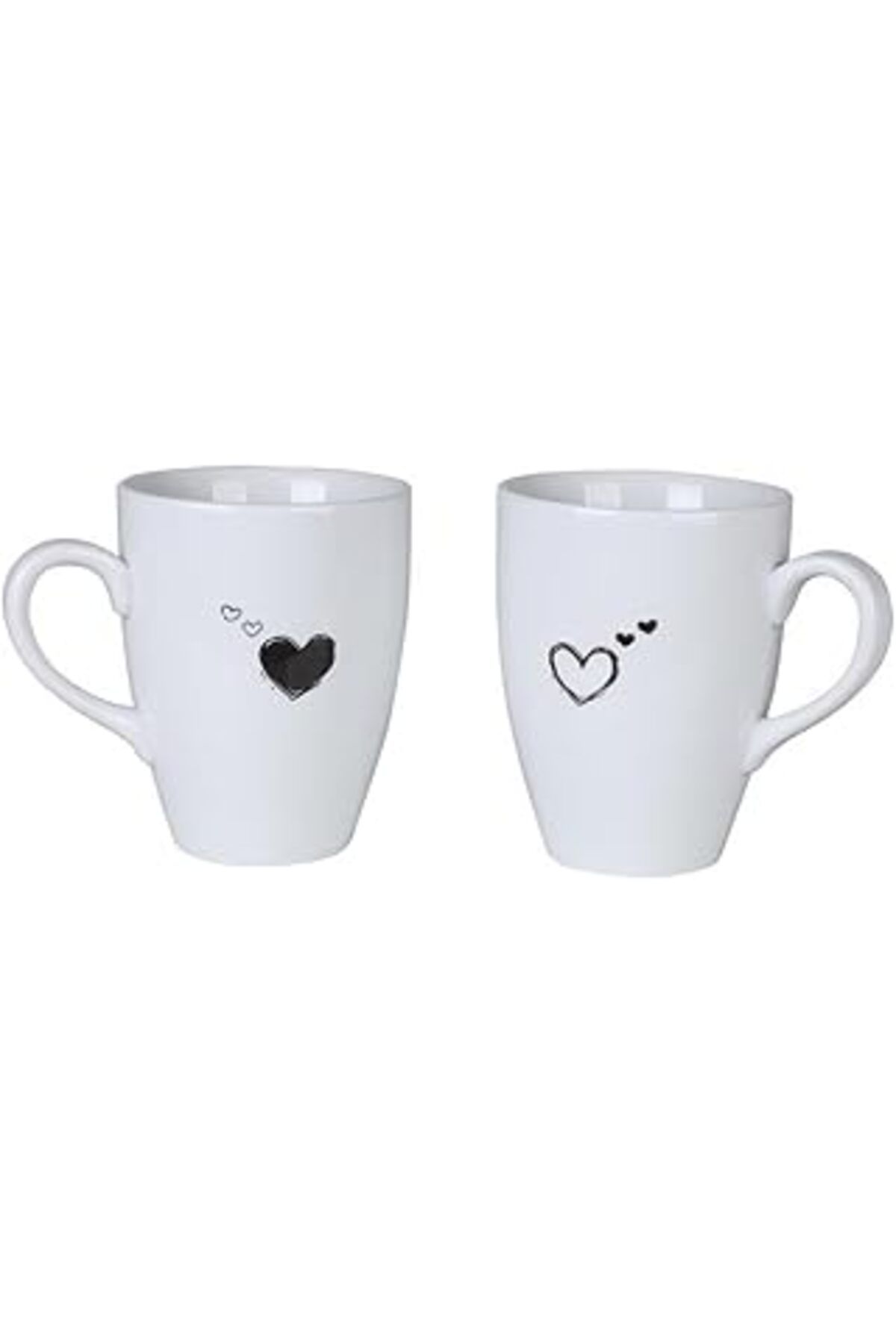 Mu Art Ahşap Porselen Pretty 2 Parça Mug Bardak