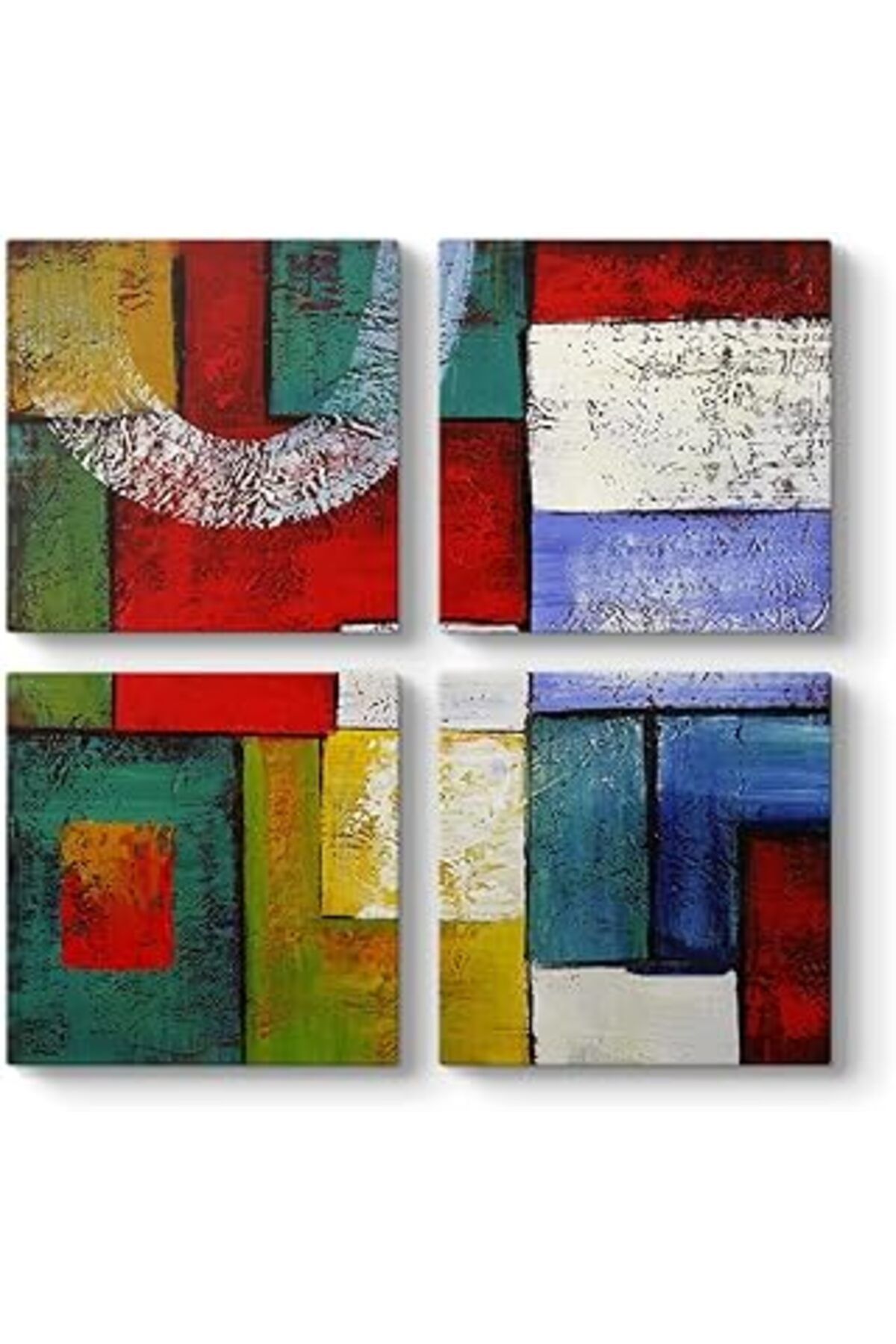 Pazarcan Tabloshop Odacıklar Tablo 63 X 63-4 Parçalı