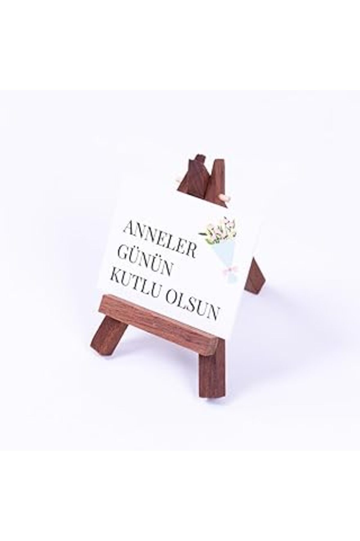 ASİTAN Bimotif Tebrik Kartı, Anneler Günün Kutlu Olsun, 6,5 X 8,5 Cm 10 Adet