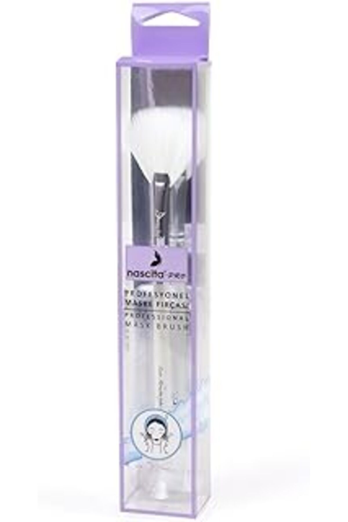 Mu Art Ahşap Mask Brush/Yelpaze