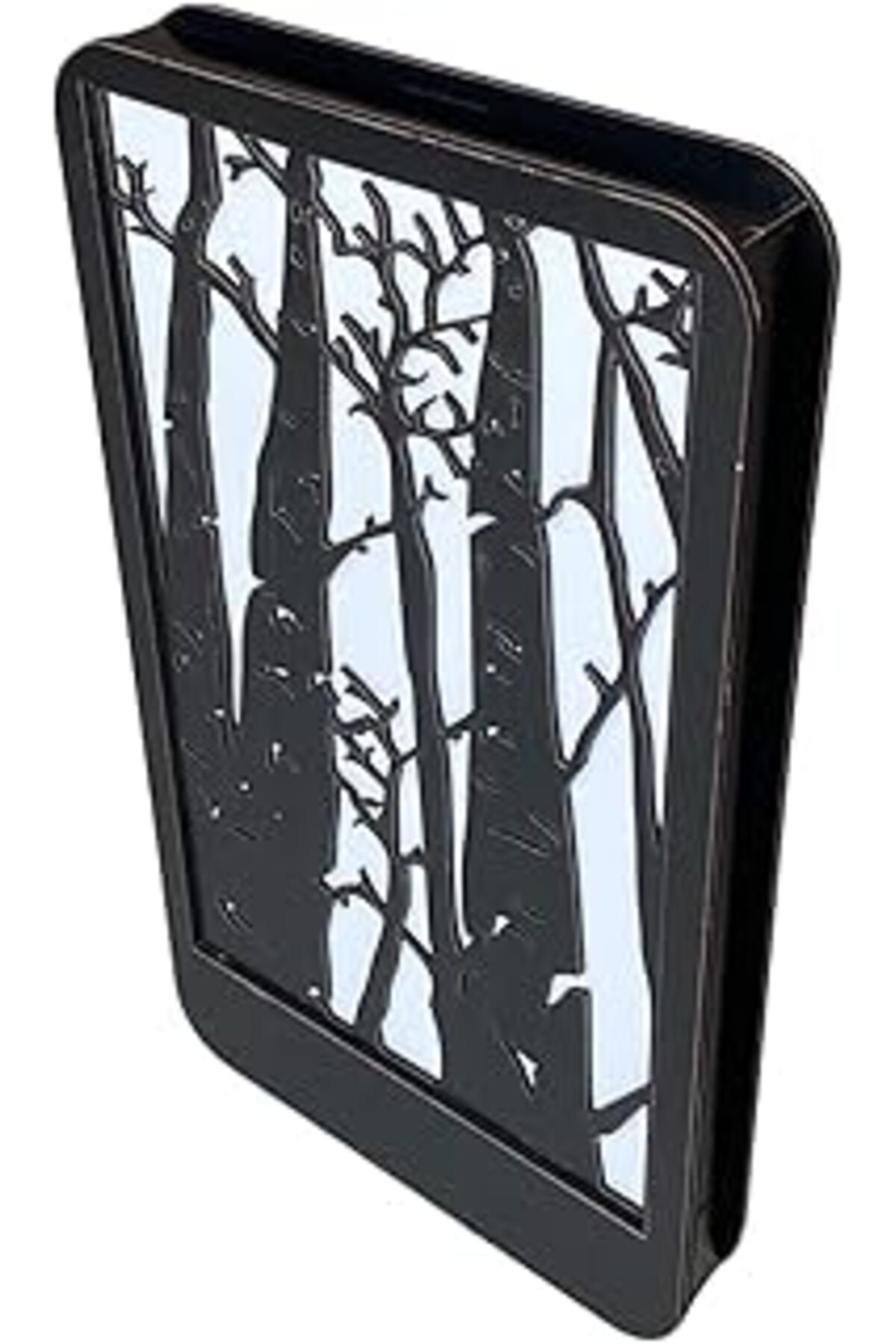Mu Art Ahşap Deco-7006 Led Işıklı Ağaç Desenli Ahşap Dekor