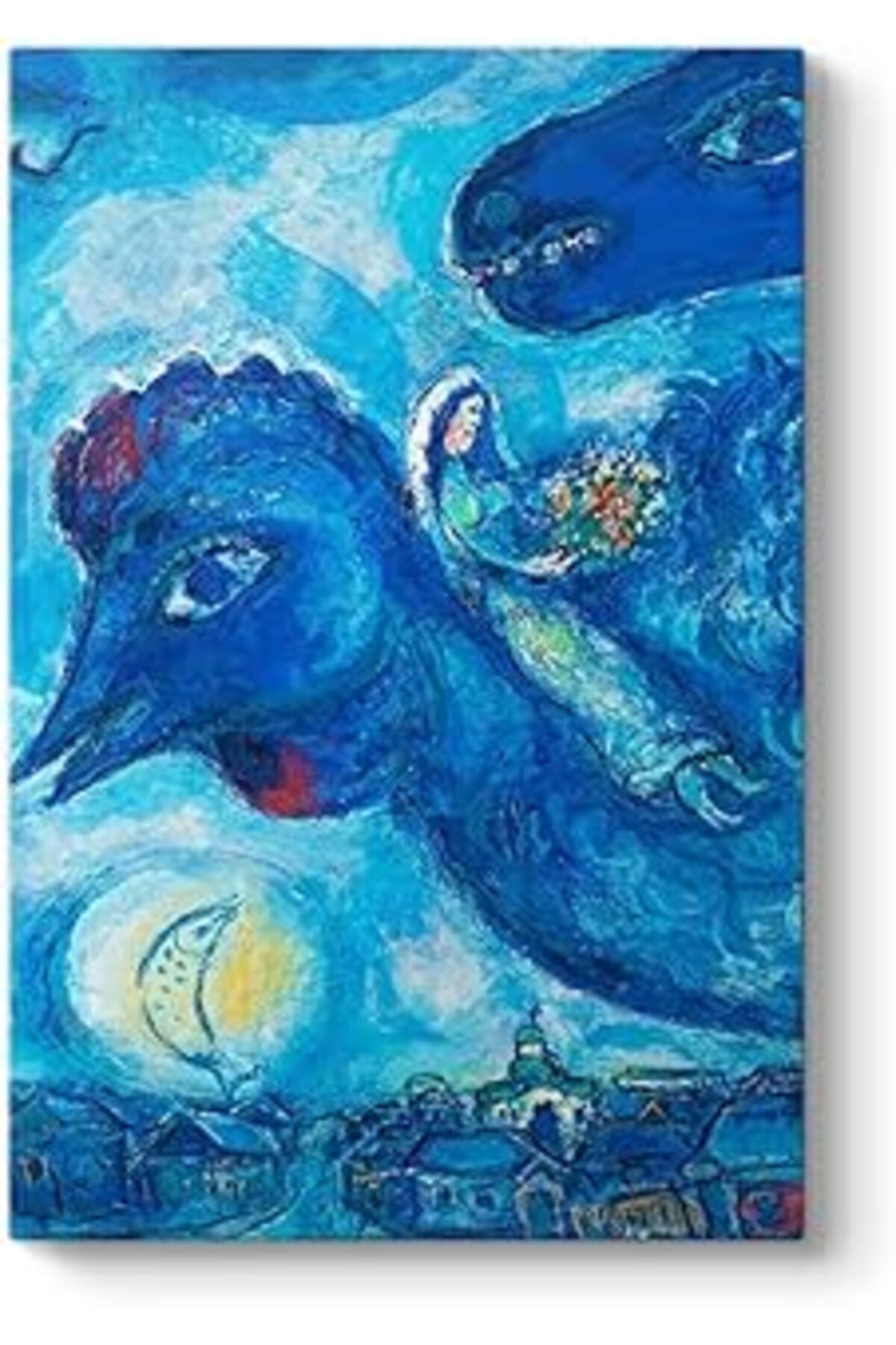 Pazarcan Marc Chagall - Chagall Vitebsk Tablosu 100 X 140