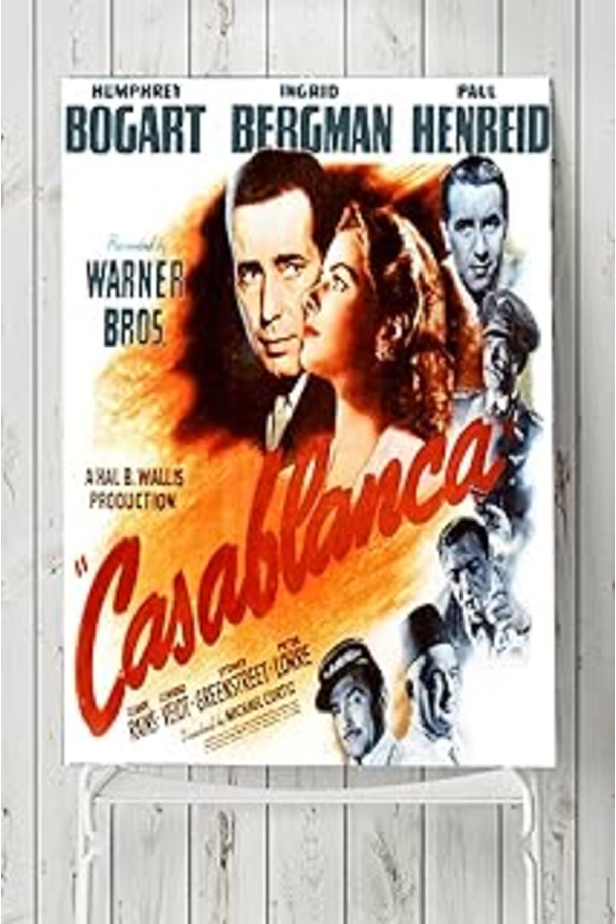 Pazarcan Postermanya (Pster3445) Casablanca-Kazablanka Film Afişi Poster 2 (50X70Cm)