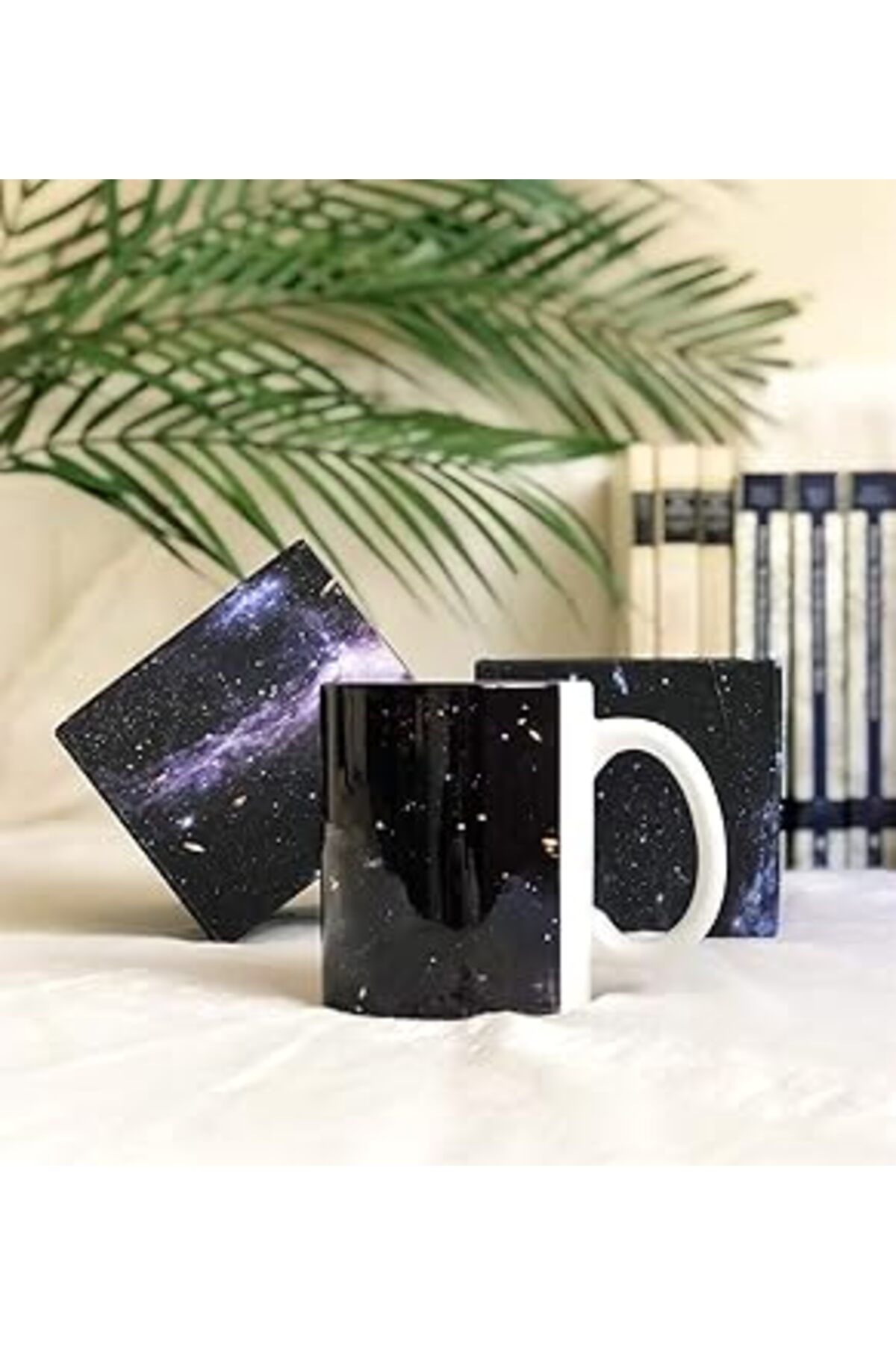 ASİTAN Giftmoda Özel Kutulu Space Tasarımlı Kupa