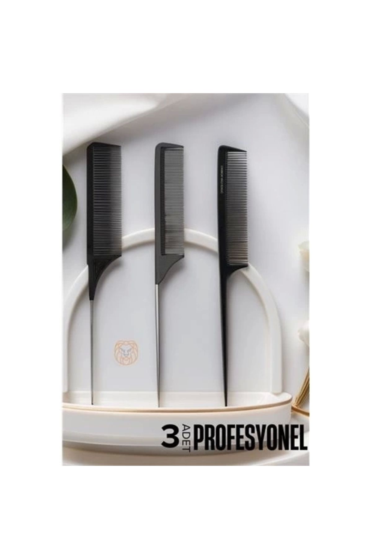 Generic Krepe Boya Tarağı Profesyonel 3 lü Set