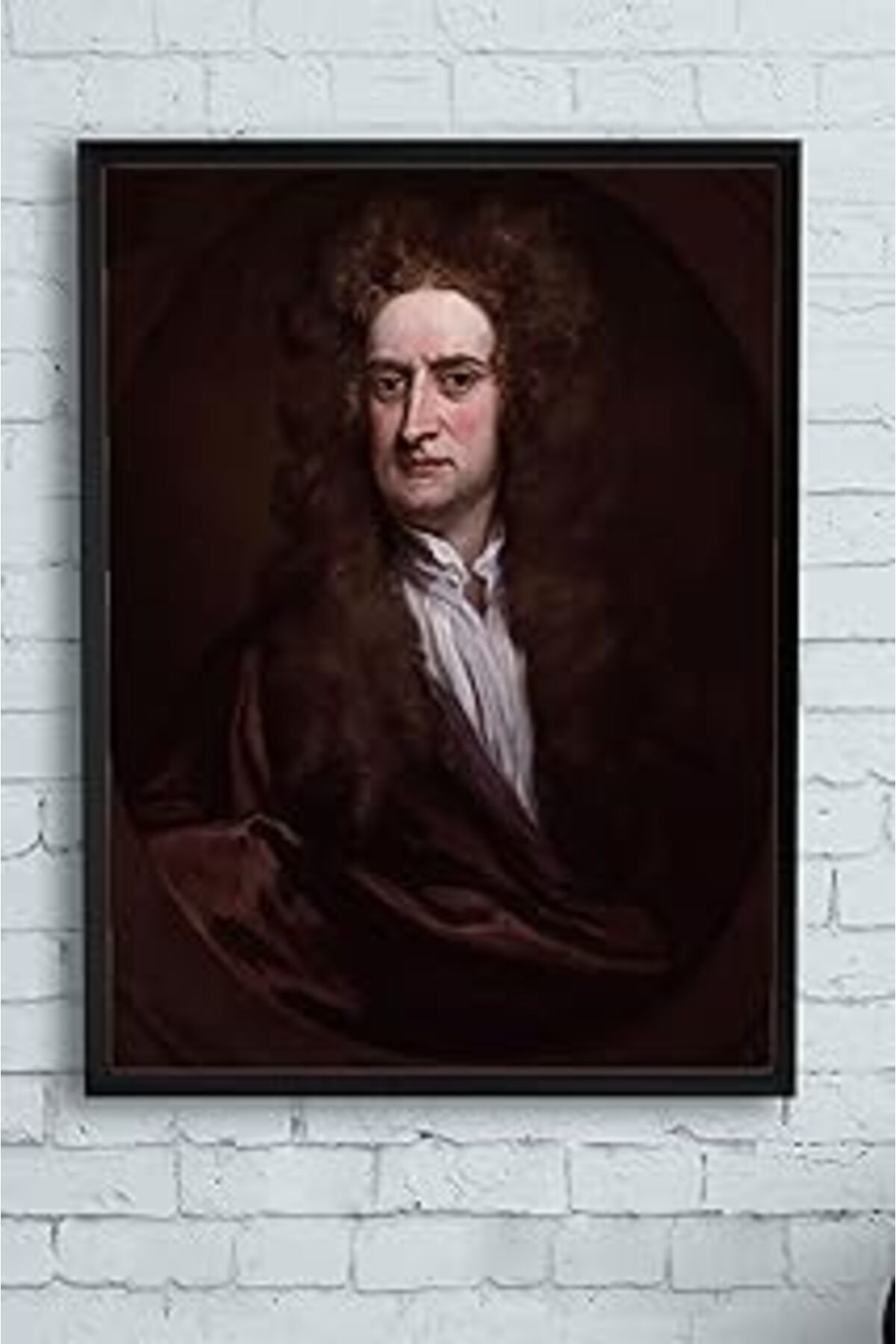 Mu Art Ahşap Postermanya (Pster12820) Newton Bilimsel Çerçeveli Tablo 2 (21X30Cm)