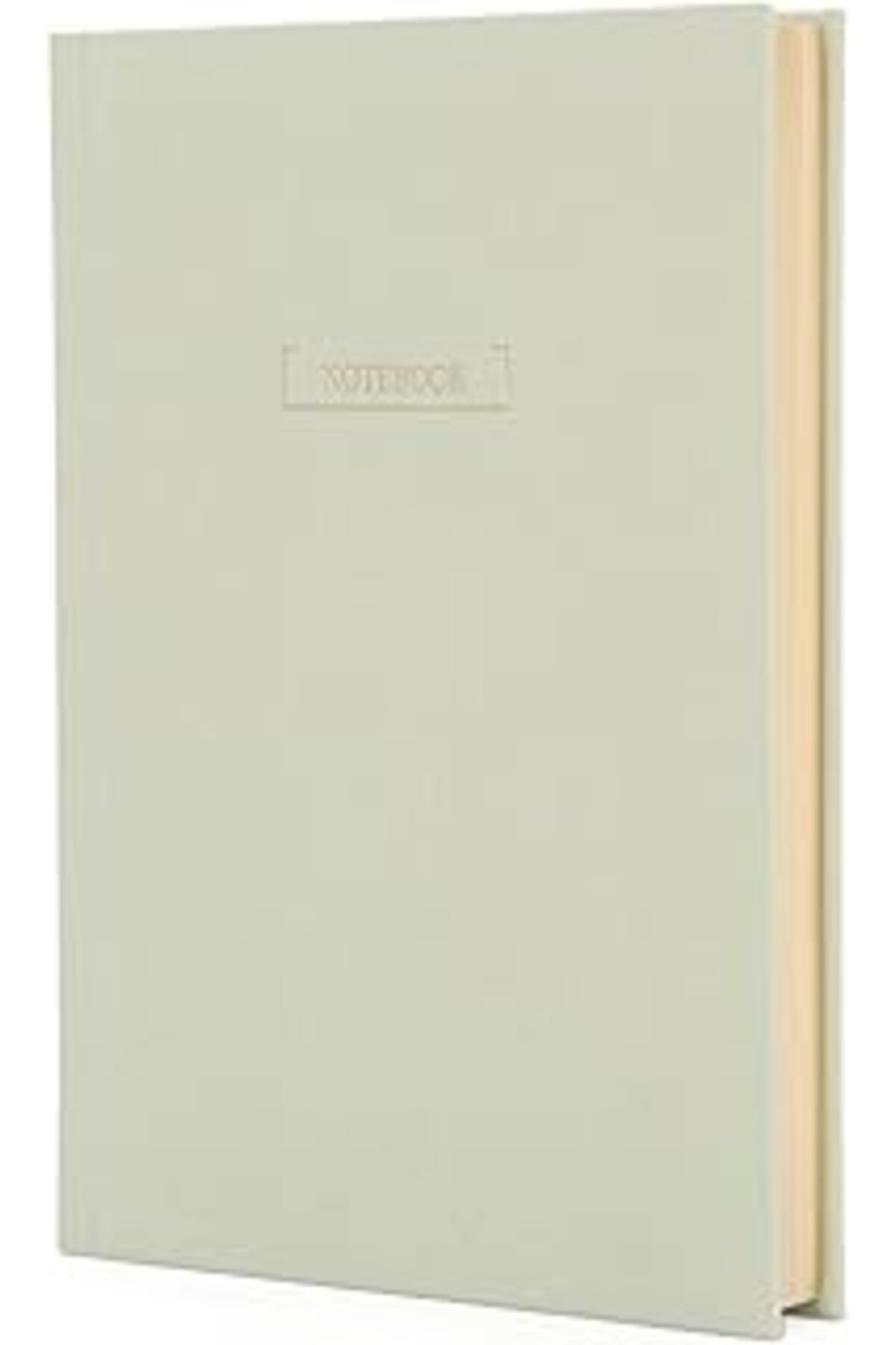 ASİTAN Yeşil Çay Rengi Notebook | Noktalı Sayfalı Sert Kapaklı A5 Boyutunda Not Defteri | Günlük | 15 X 21