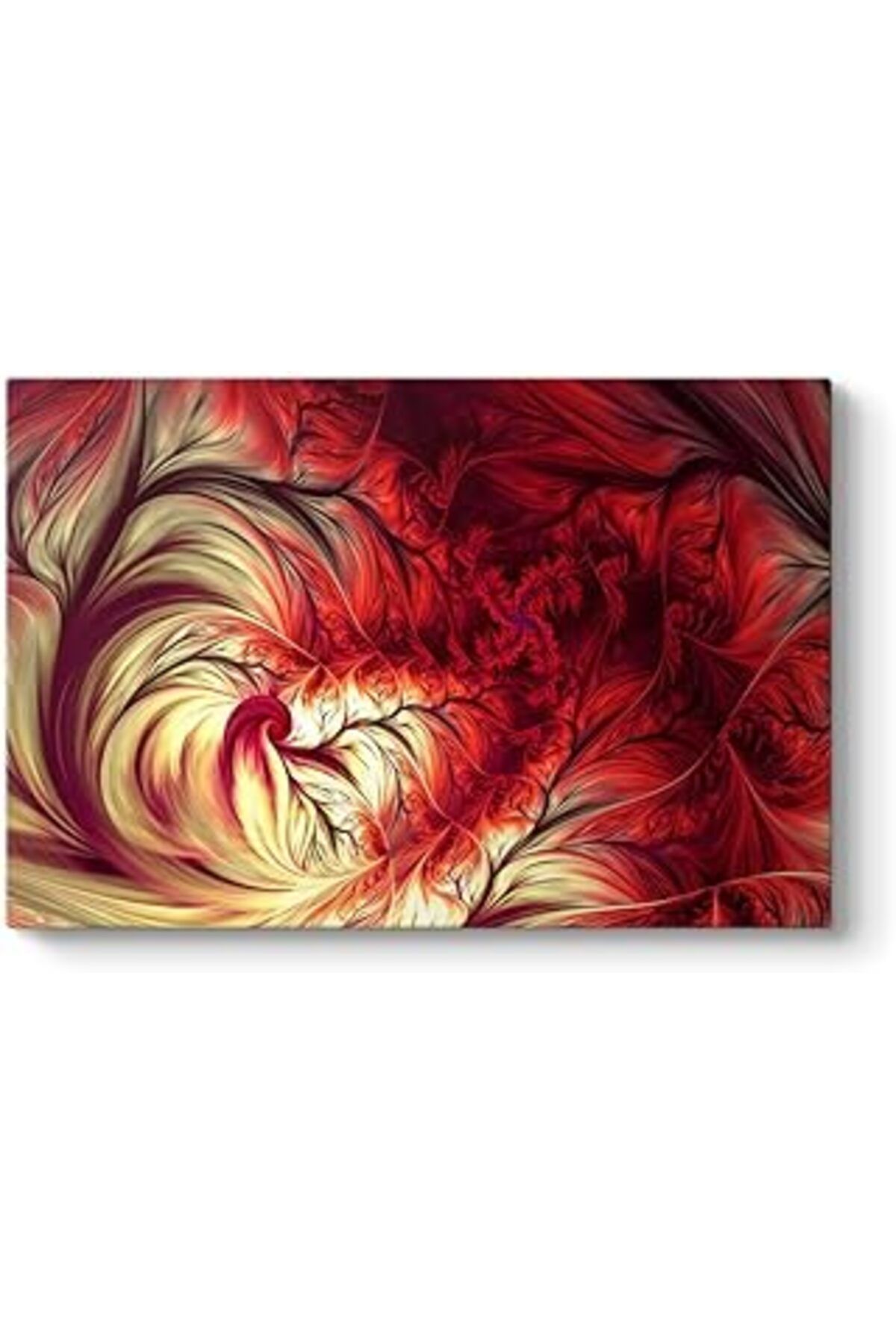 Mu Art Ahşap Tabloshop Geometrik Fraktal Kanvas Tablo 140 X 100