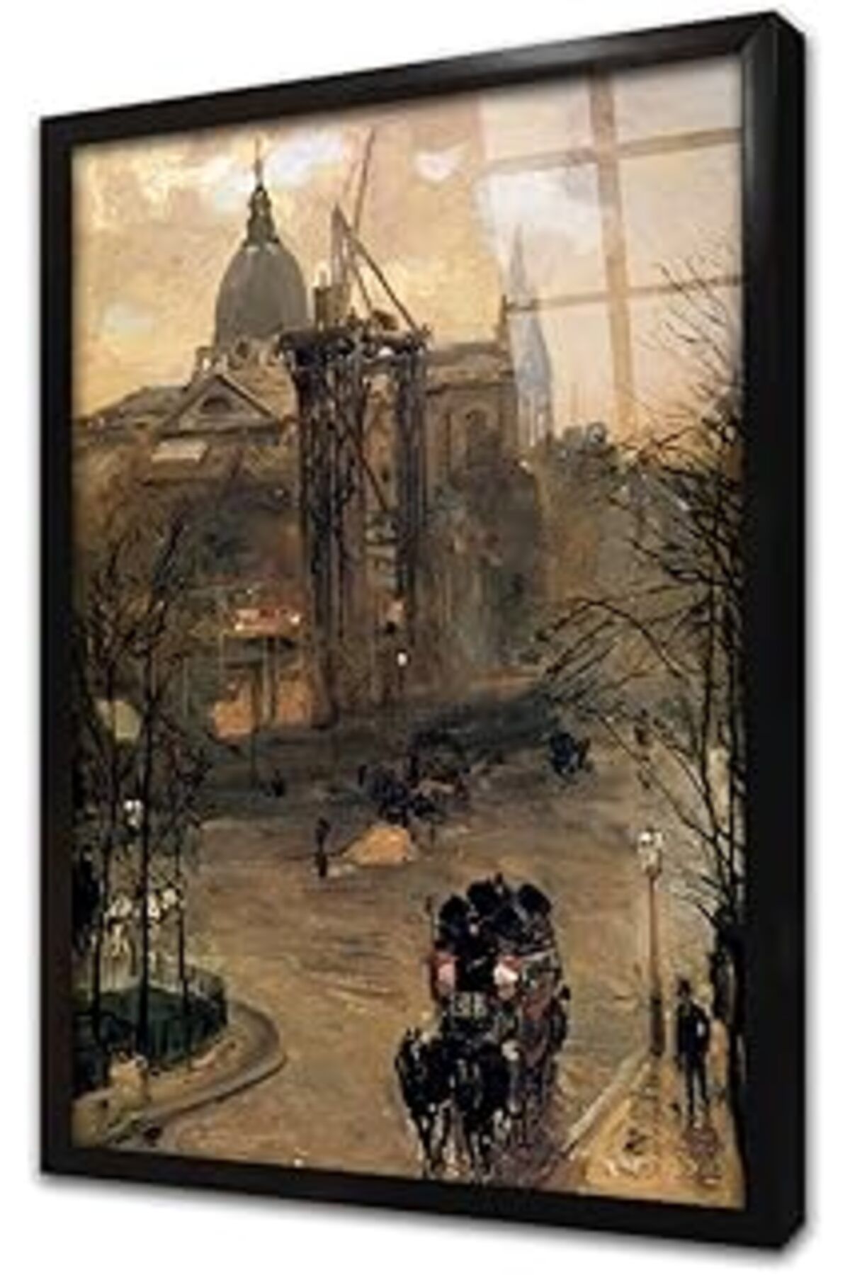 Mu Art Ahşap Enfes Görsel Çerçeveli Cam Tablo 20X30 Cm Cb23041