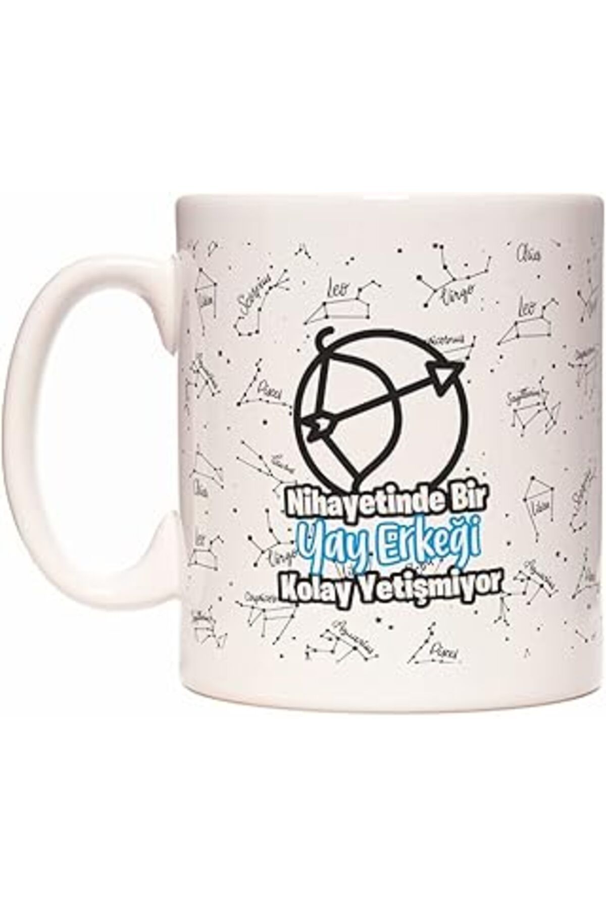 ASİTAN Rock'N Fox Store Nihayetinde Bir Yay Burcu Erkeği Kolay Yetişmiyor Burç Tasarım Kupa Bardak
