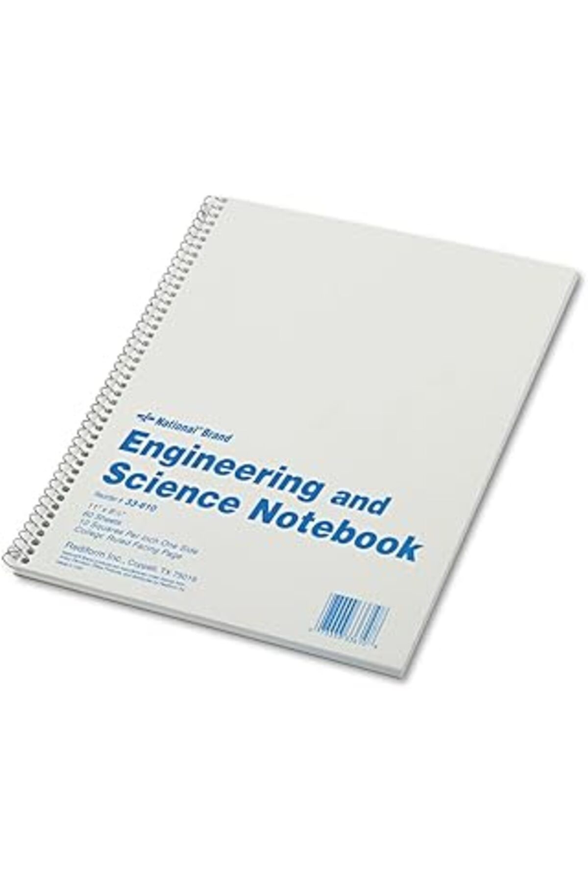 ASİTAN National Mühendislik & Bilim Notebook, Beyaz, 27,9 X 21,6 Cm 60 Yaprak (33610)