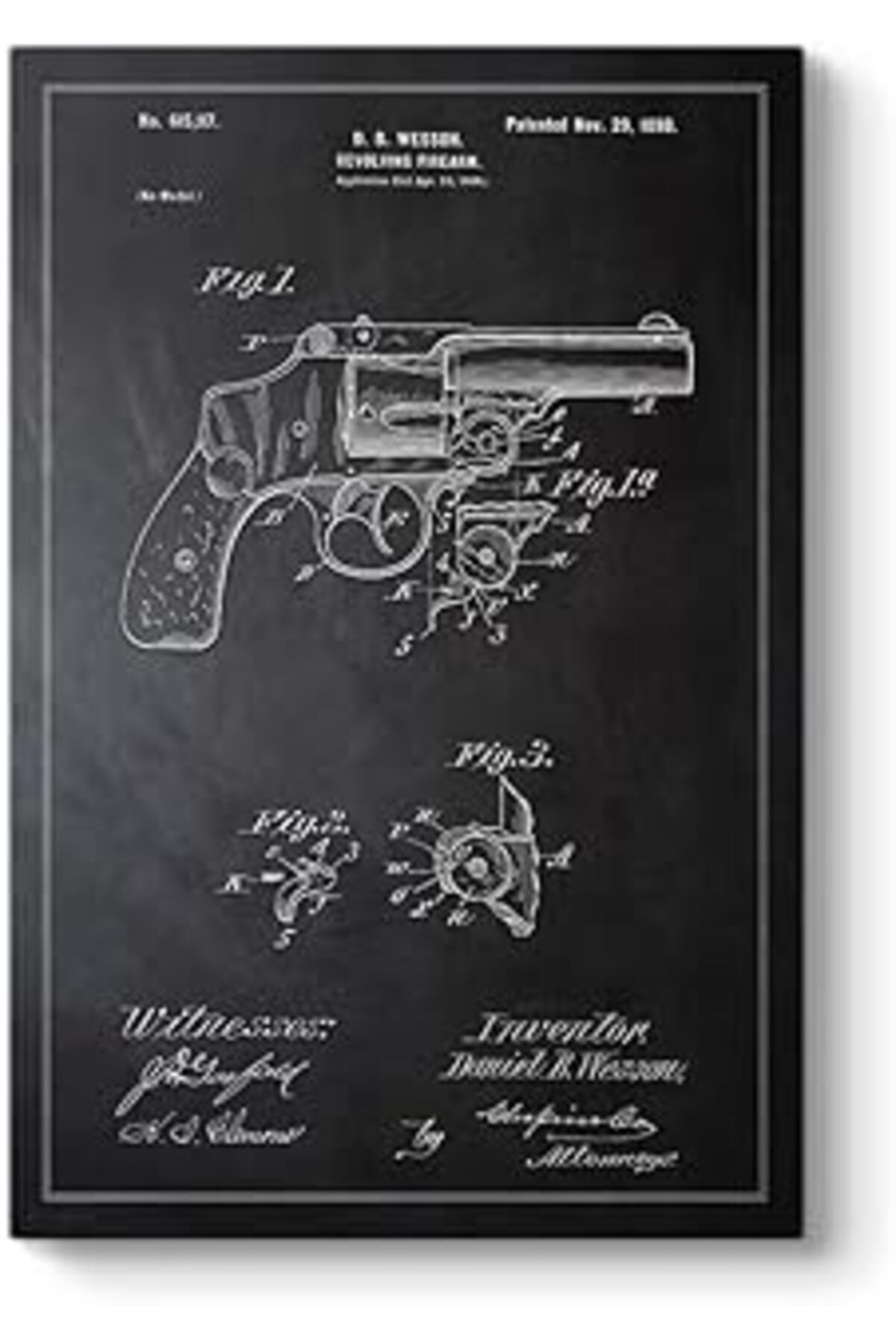 Pazarcan Smith Wesson Patent Tablosu 80 X 125