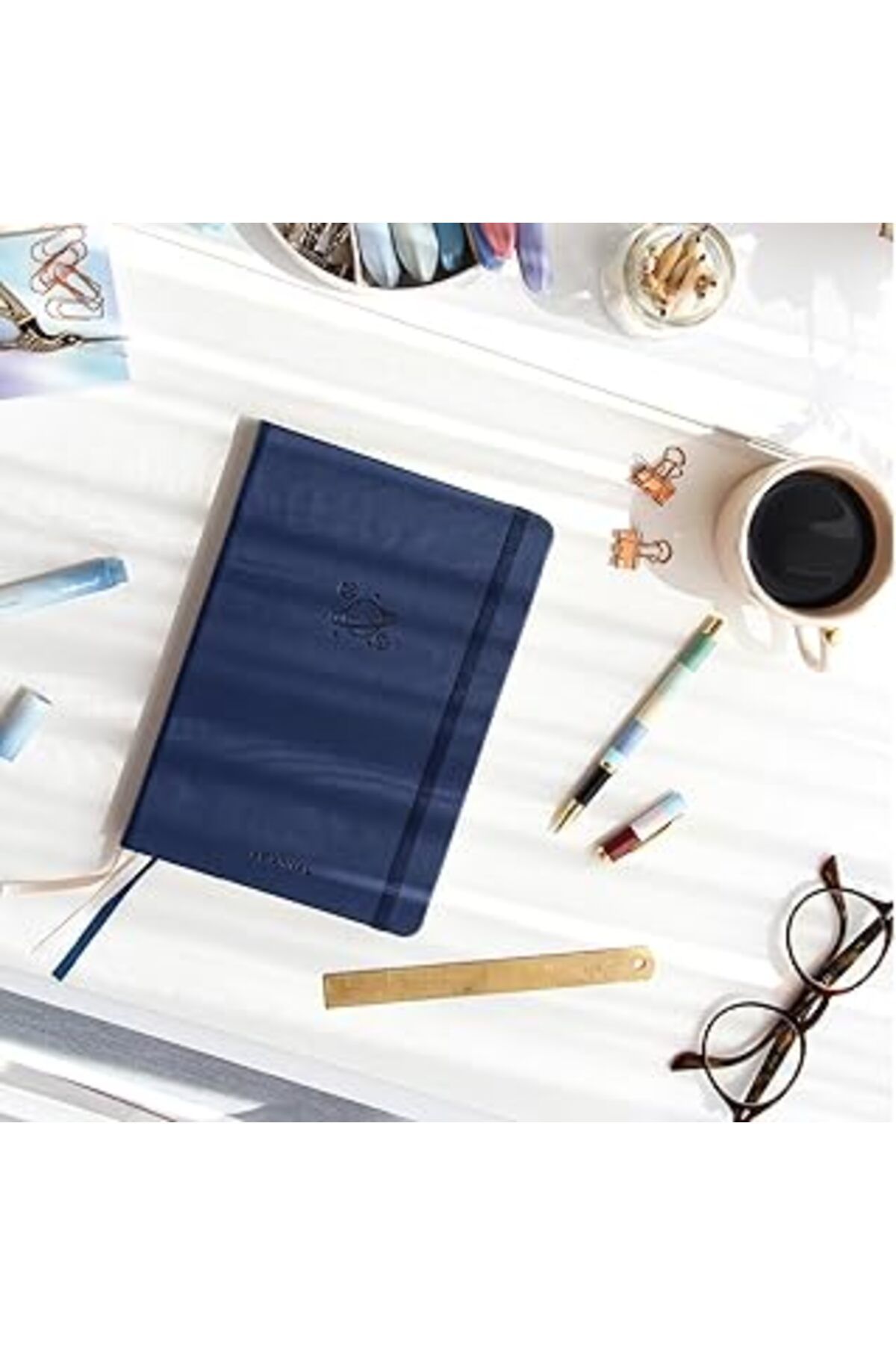 ASİTAN A5 Bullet Journal Noktalı Defter 140 Gr. 80 Yaprak Midnight