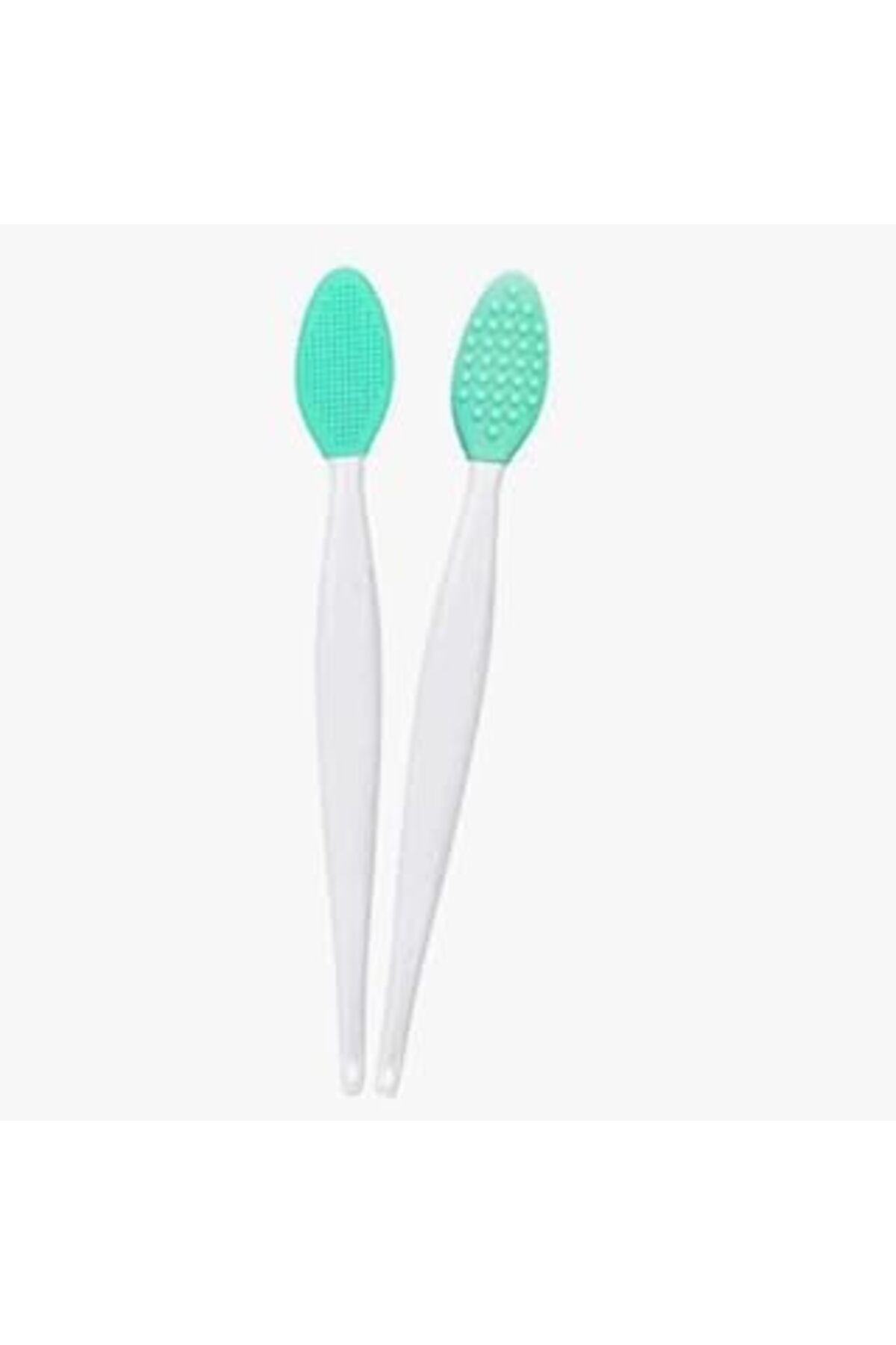 Mu Art Ahşap Buffer® 2 Adet Dudak Burun Fırçası Peeling Etkili Gözenek Siyah Nokta Temizleyici Çif