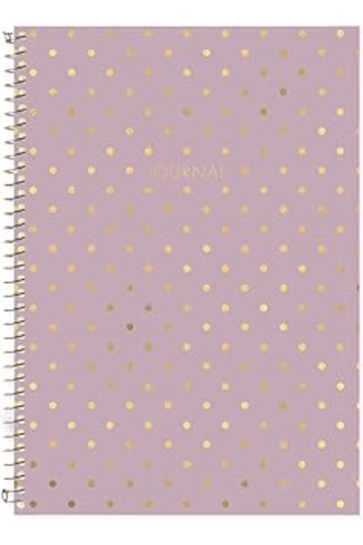Pazarcan Le Color Puantiyeli Defter Çizgili Lila 17X24 Cm