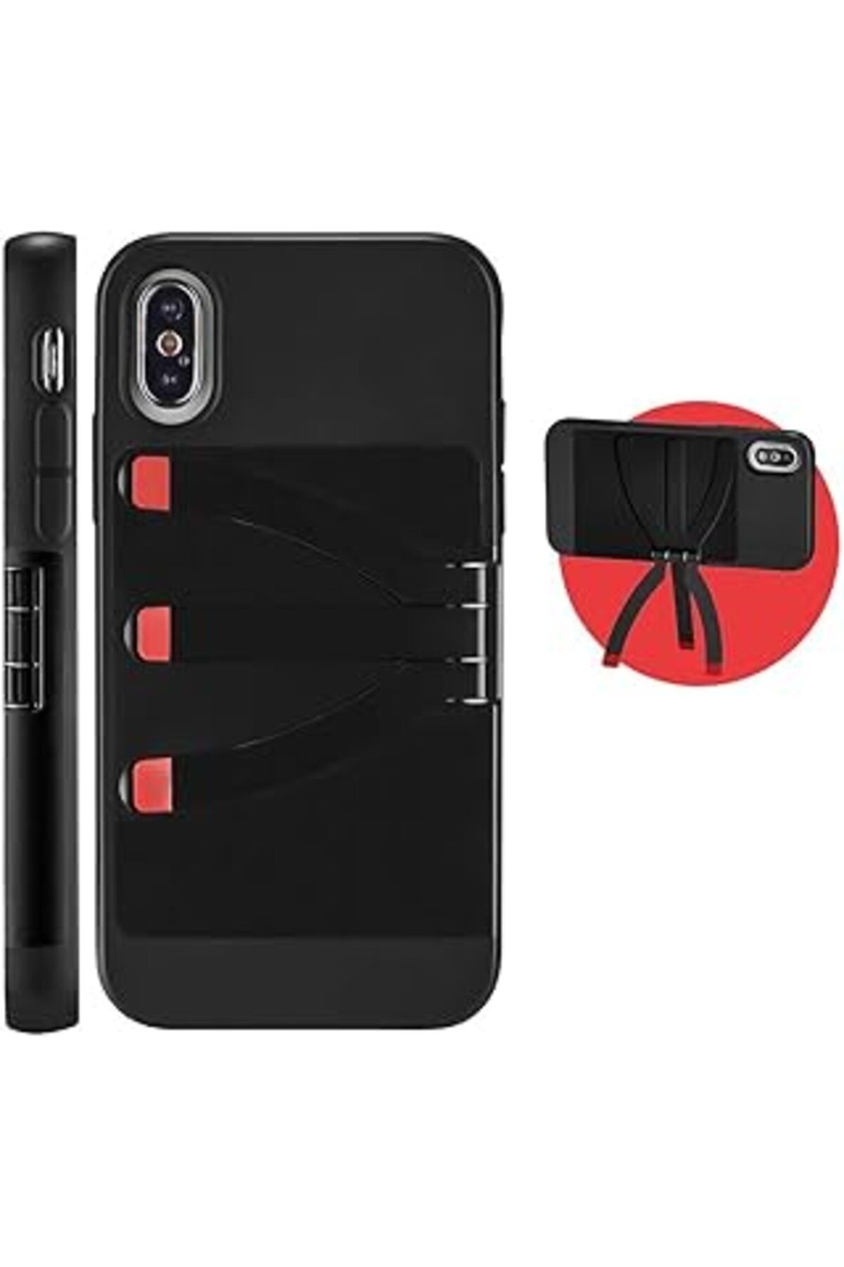 NETWORK ART Joby Jb01595-Bww Standpoint Akıllı Telefon Kılıfı, Apple Iphone X/Xs Için, Koruyucu Kılıf, Entegre