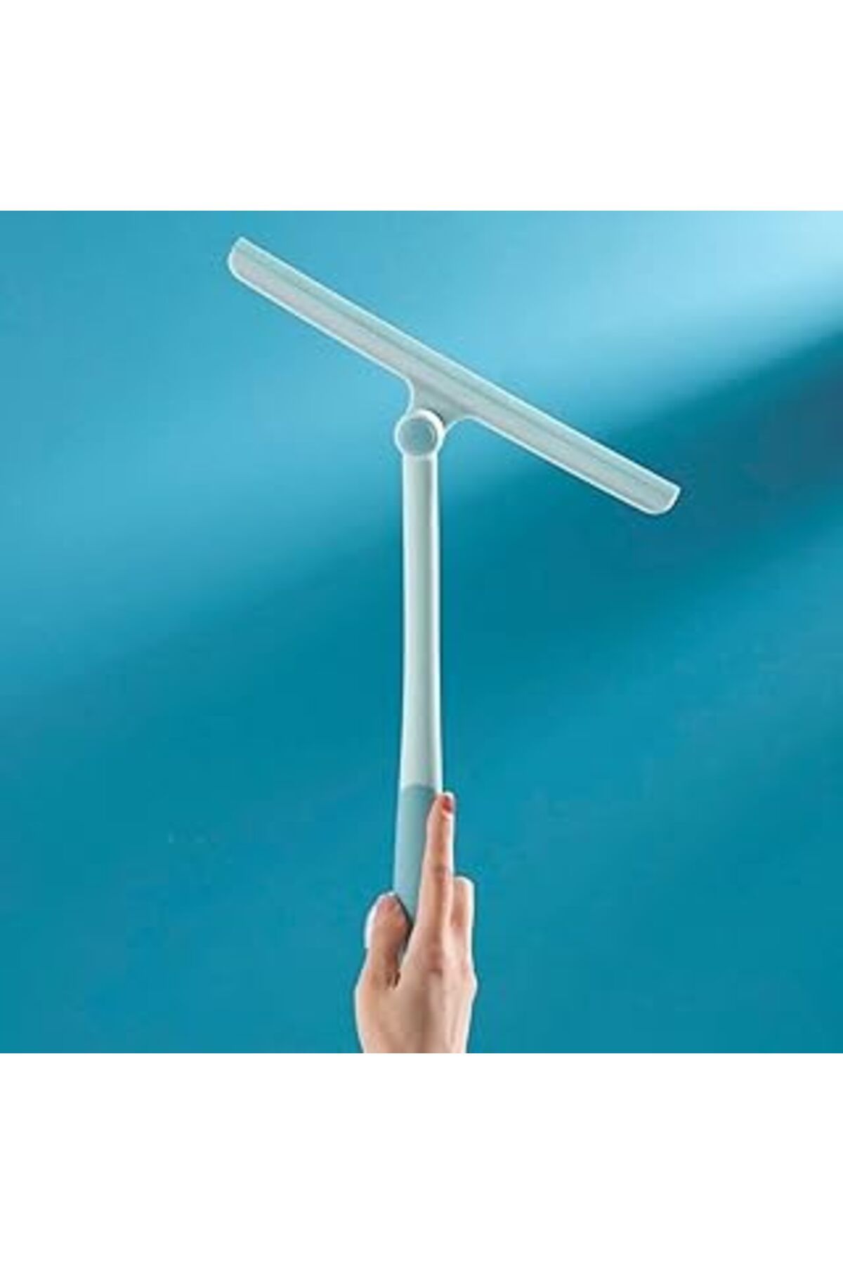 Pazarcan Buffer® 360 Derece Döner Başlıklı Cam Sil Çok Amaçlı Pratik Cam Ayna Fayans Silme Aparatı