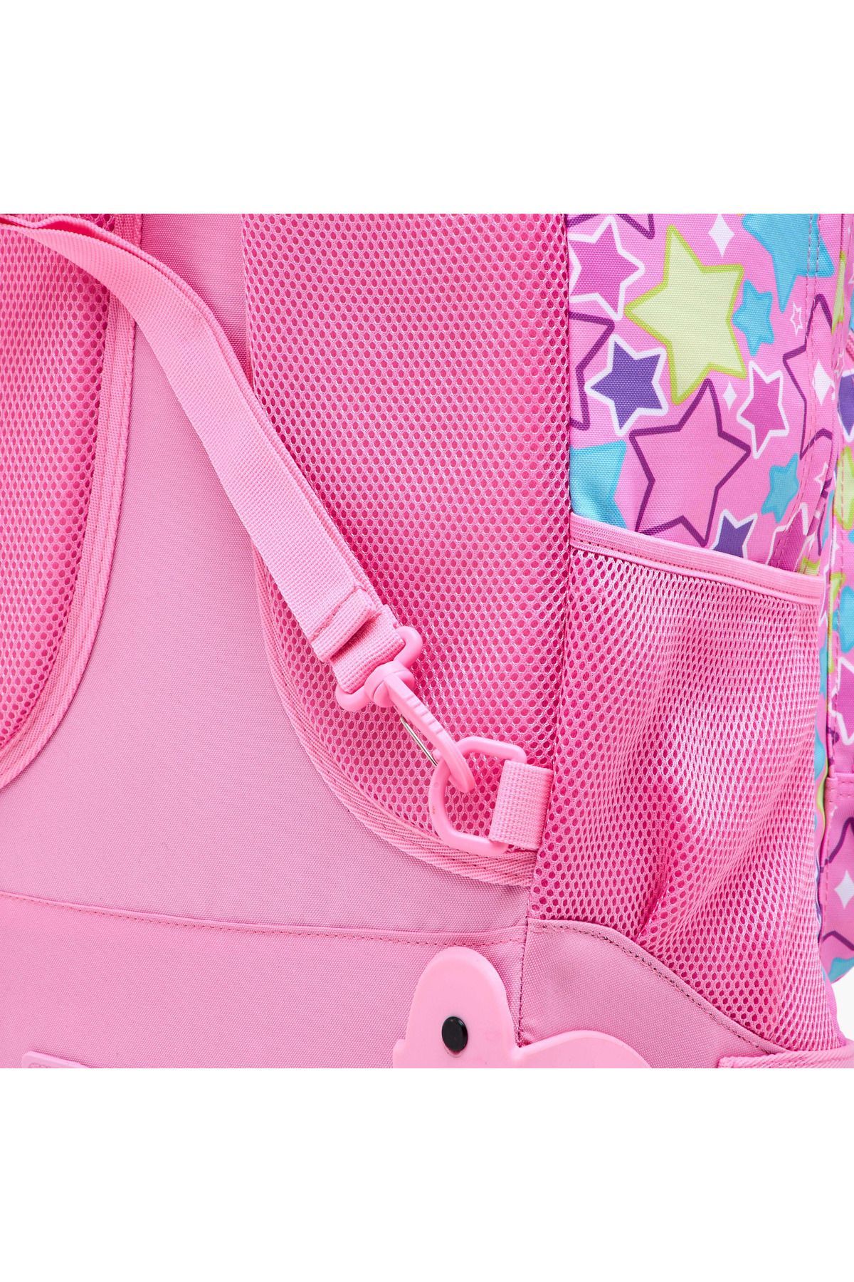 Unique--O Unicorn Print Trolley Backpack with Retractable Handle and Pom-Pom Charm - 32x22x47 cms 6