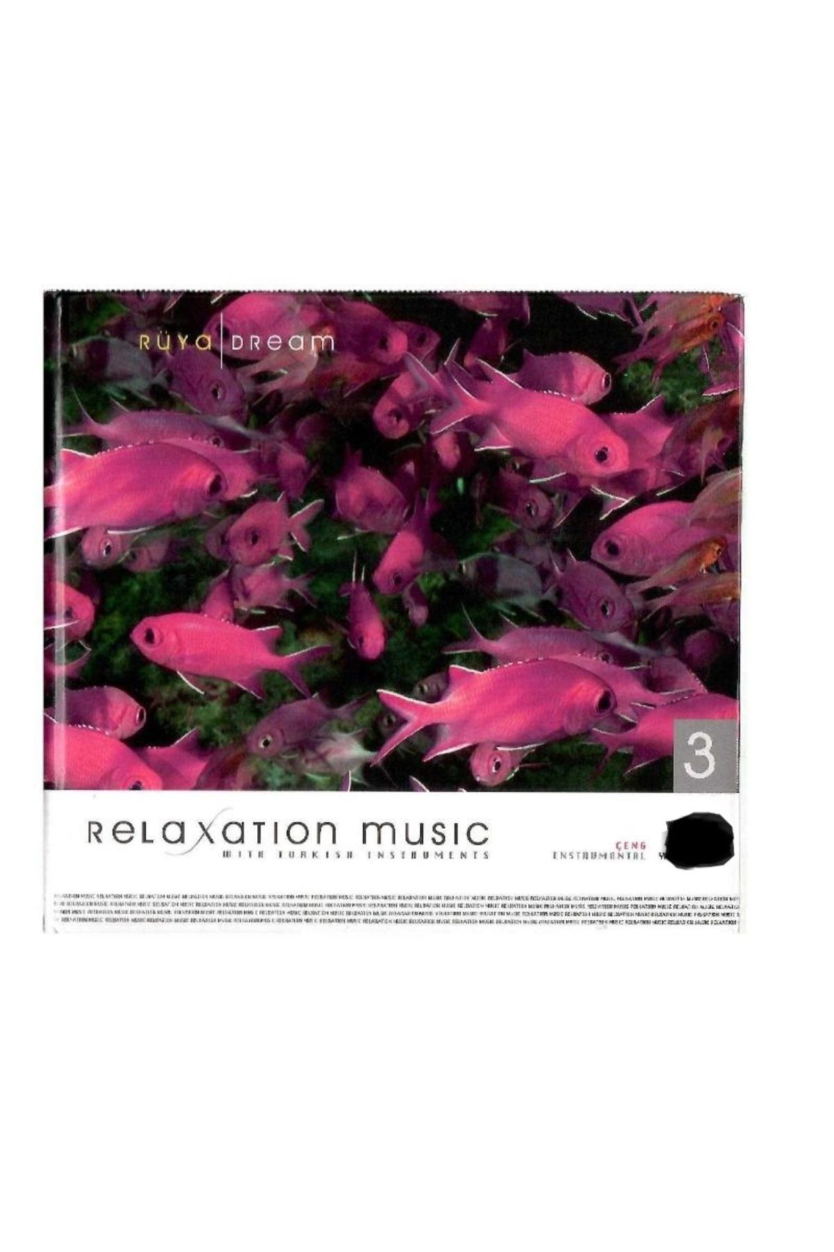 Kişisel Yayınlar Relaxation Music With Turkish İnst - Rüya- Dream - Çeng Enstrümantal CD Numara -3 (Koleksiyon Ürün)
