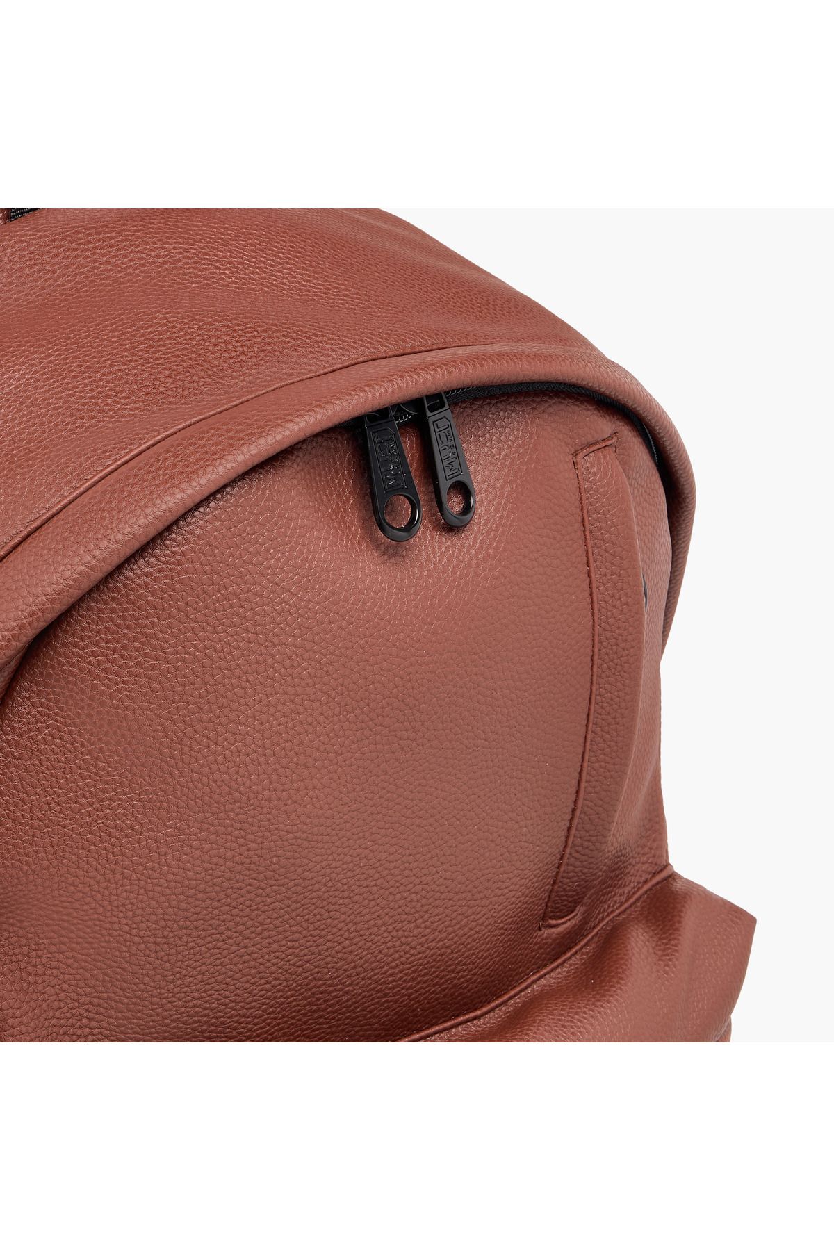 MUST-MUST Textured Backpack with Adjustable Shoulder Straps and Zip Closure - 32x17x42 cms 6