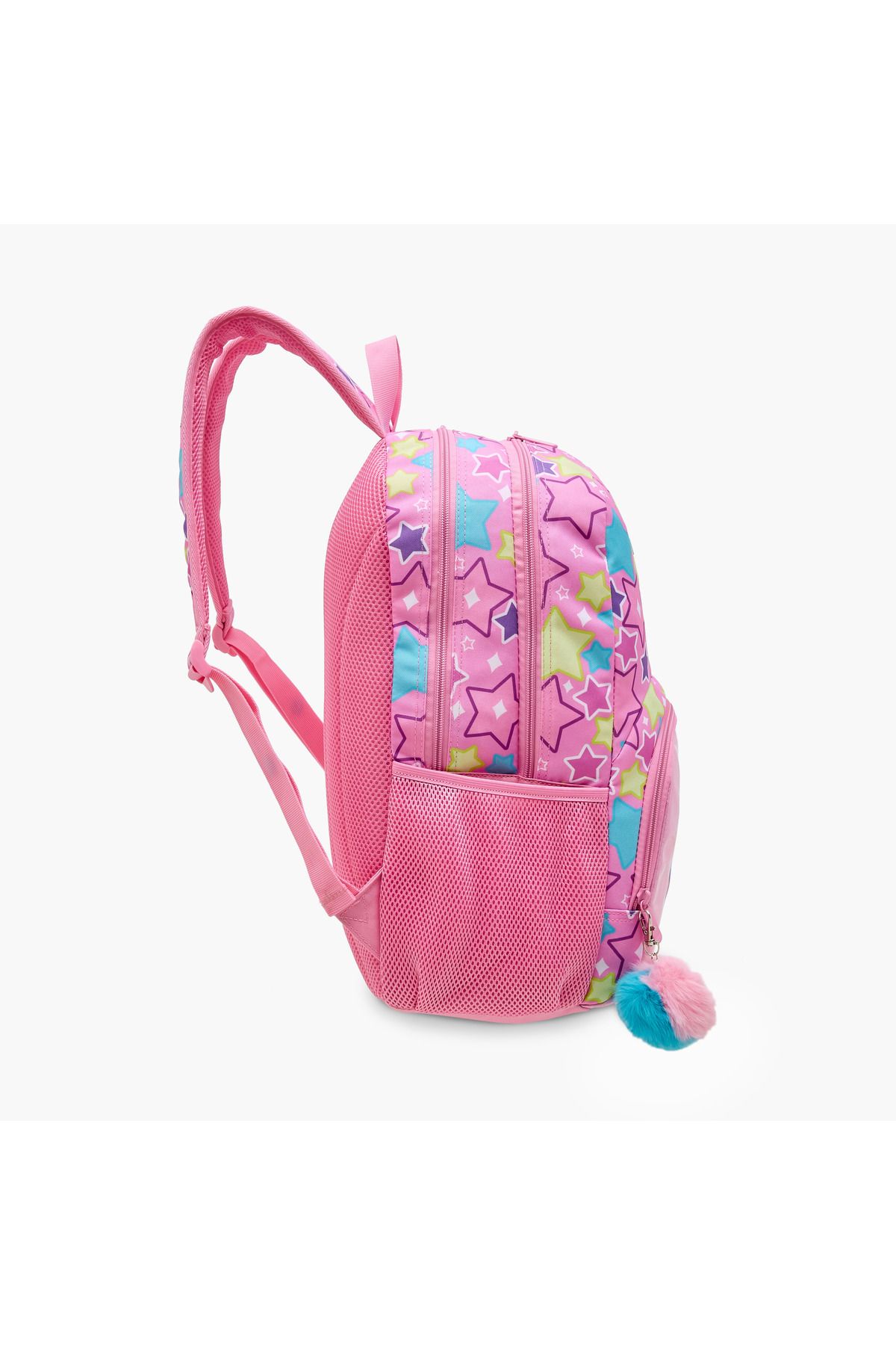 Unique--O Unicorn Print Backpack with Adjustable Straps and Zip Closure - 30x19x45 cms 3
