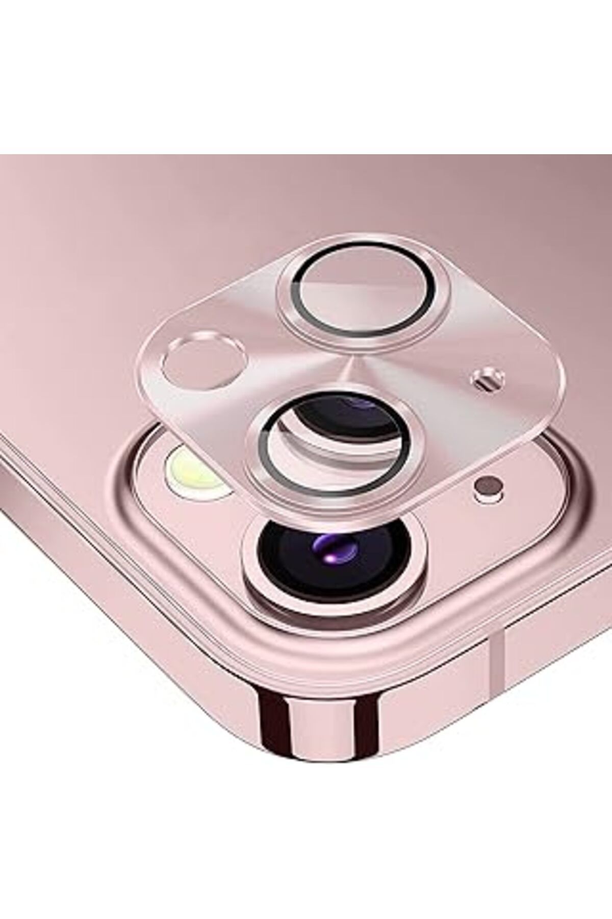 NETWORK ART Minesk İphone 12 Pro Kamera Lens Koruyucu Renkli (Rose)