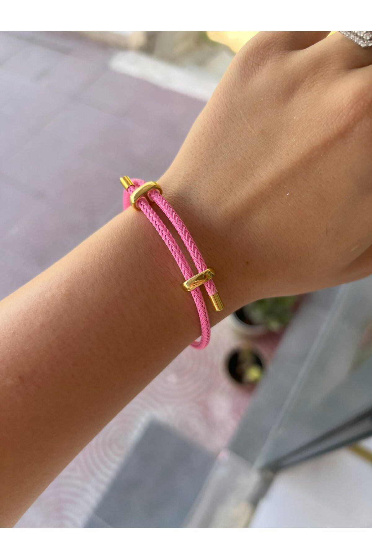 CEY ACCESSORY AYARLANABİLİR HASIR İP BİLEKLİK