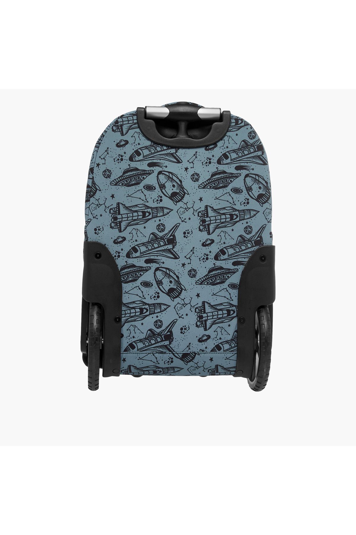 ST Right-St.Right Space Print 18-inch Trolley Bag with Retractable Handle and Zip Closure - 32x25x47 cms 7