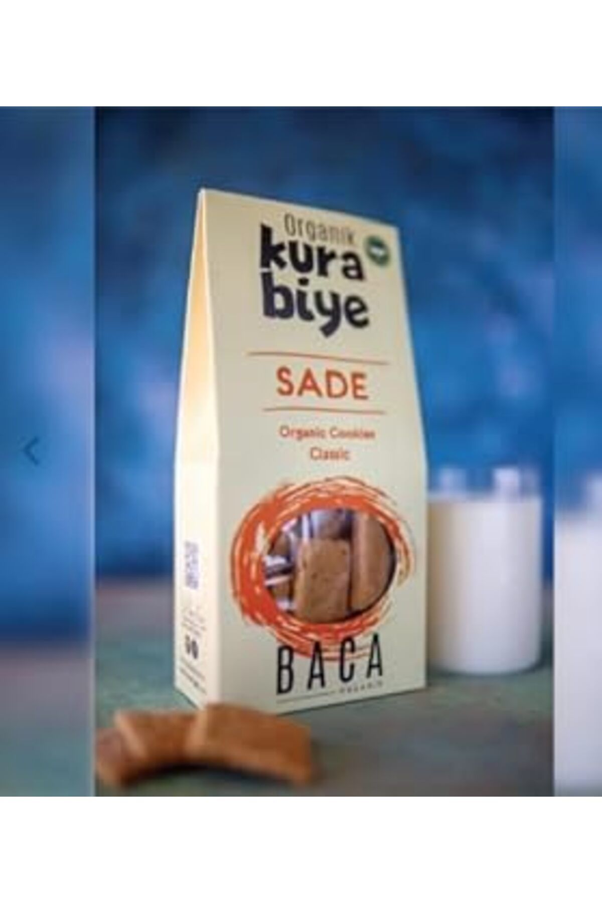 Pazarcan Baca Organik Sade Kurabiye