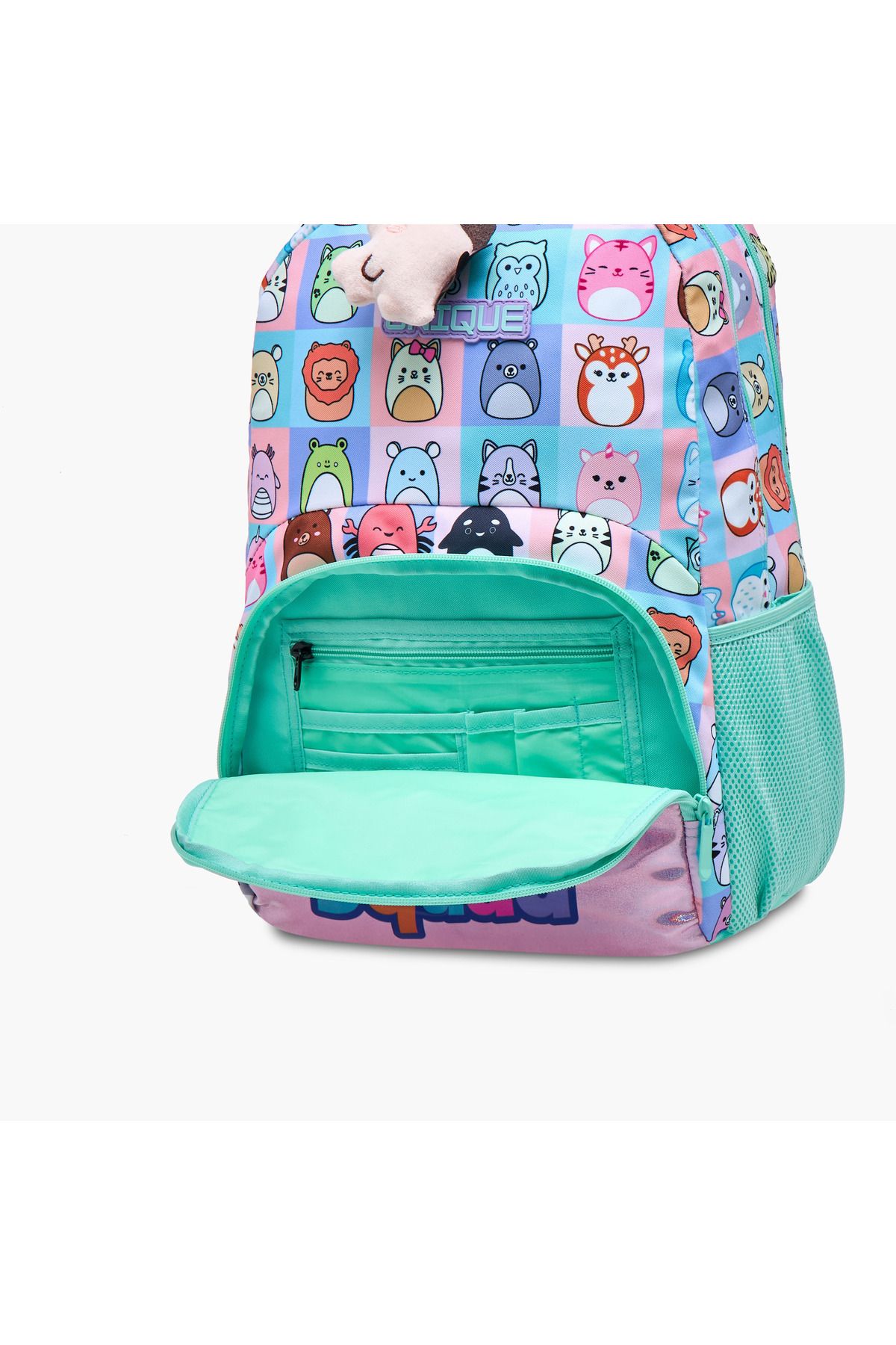 Unique--O Squishy Squad Print Backpack with Adjustable Straps and Zip Closure - 30x19x45 cms 7