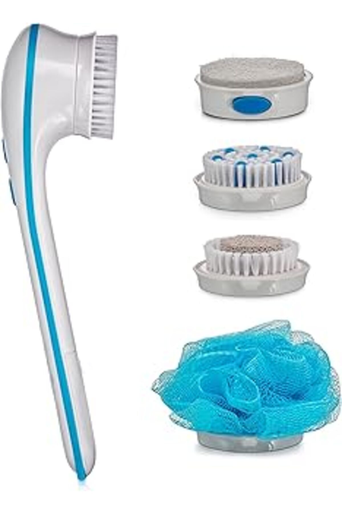 Qedii As Seen On Tv Spin Spa 5 Ekli Vücut Fırçası
