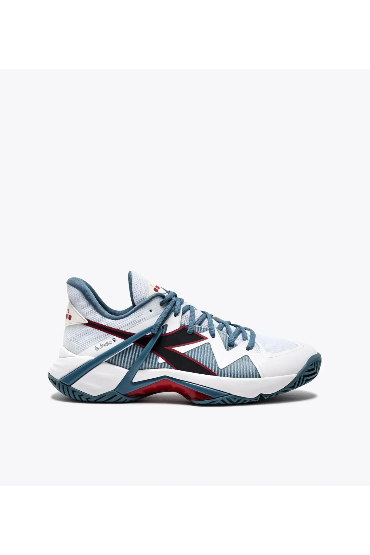 Diadora B.ICON 2 AG 28cm 新品 Diadora B.Icon 2 AG Erkek Beyaz Tenis Ayakkabısı - 101.179099