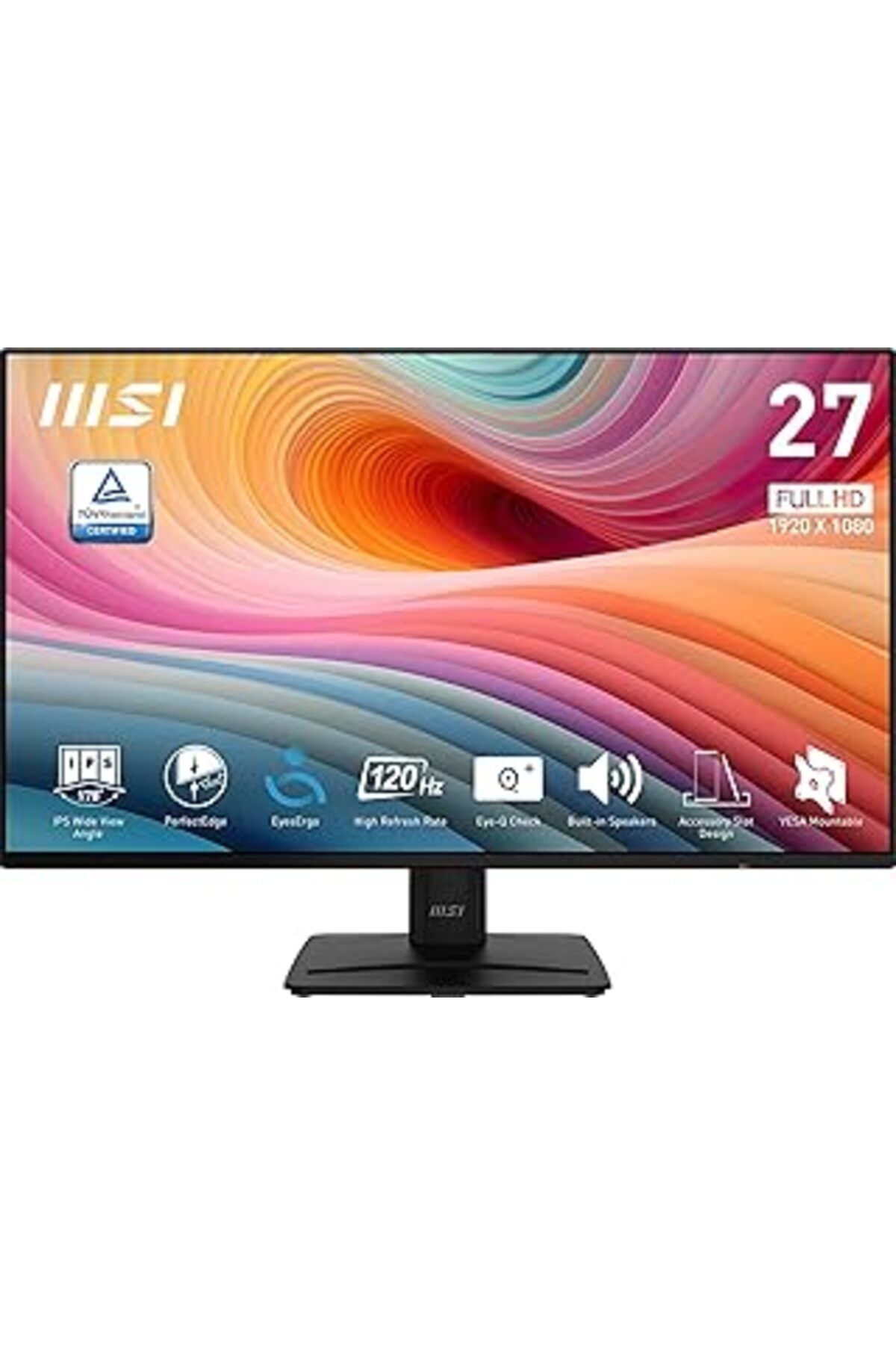 NETWORK ART Msi 27" Pro Mp271A E2, Kurumsal Monitör, Fhd, 16:9 Flat, Ips, 120Hz, 1Ms, Adaptive Sync