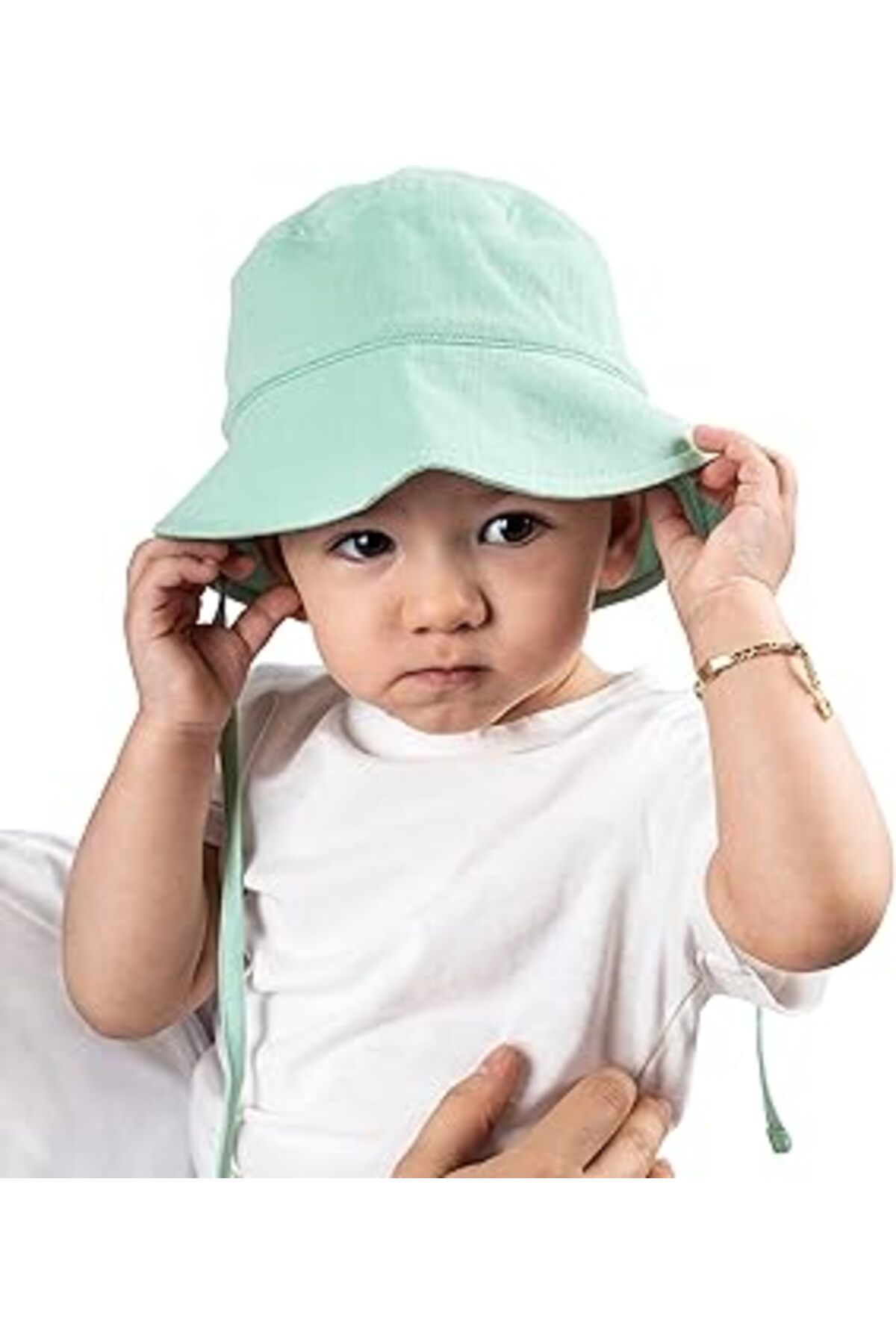 Qedii Zuppers Bebek Müslin Şapka Bebek Müslin Şapka Üniseks Bebek