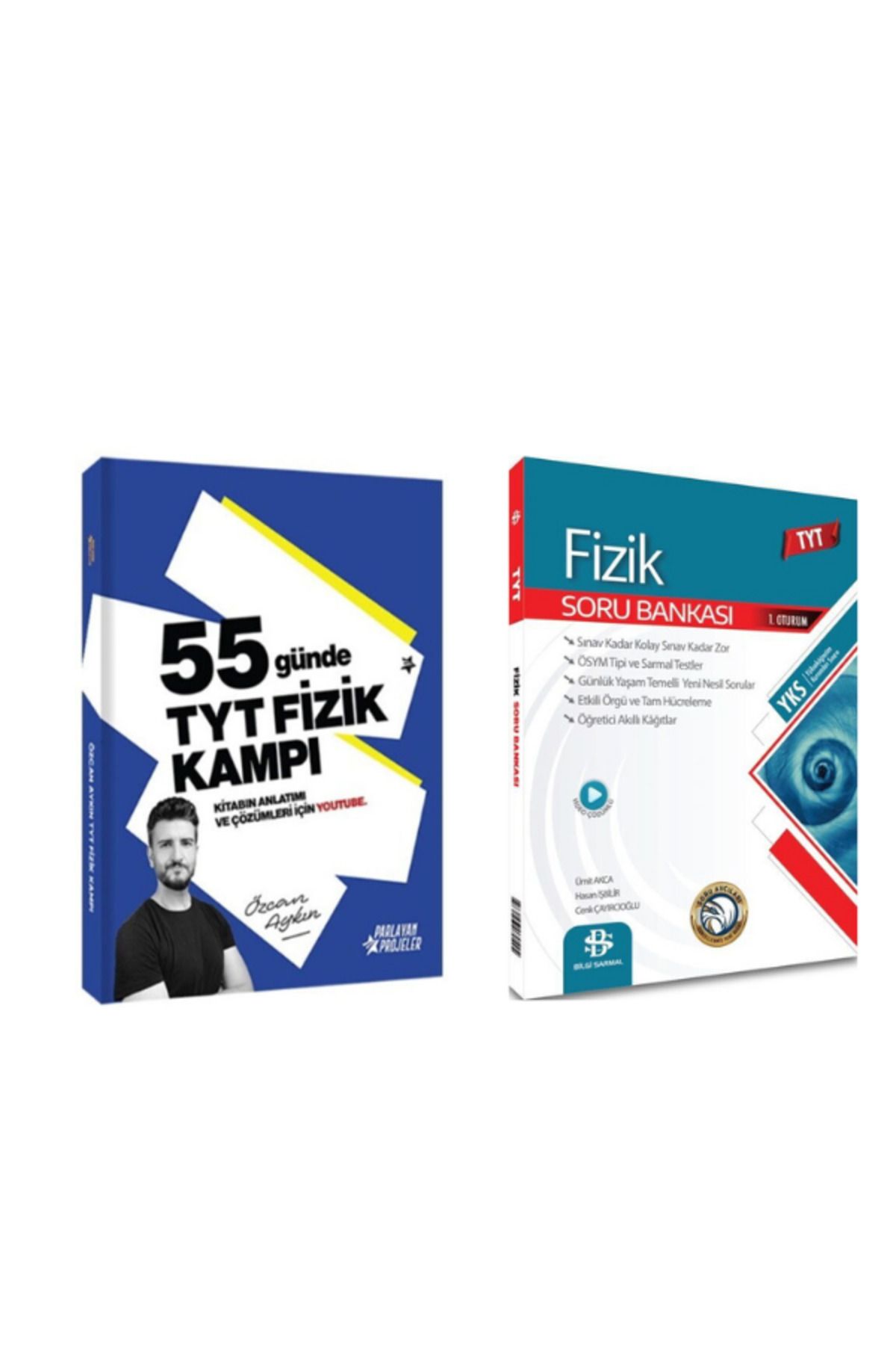 Yargı Yayınları 2026 özcan aykın tyt fizik kampı ve bilgi sarmal tyt fizik soru bankası