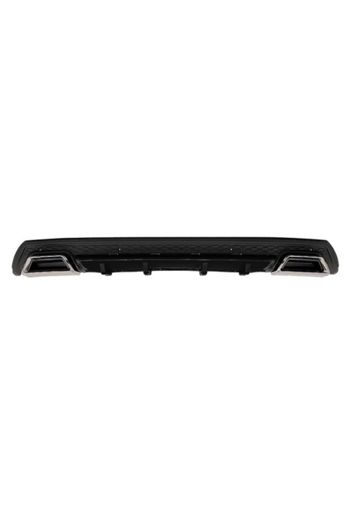 CED AUTO TRADE-Universal rear bumper diffuser, ELITE PLUS B Design, matt/glossy black 1