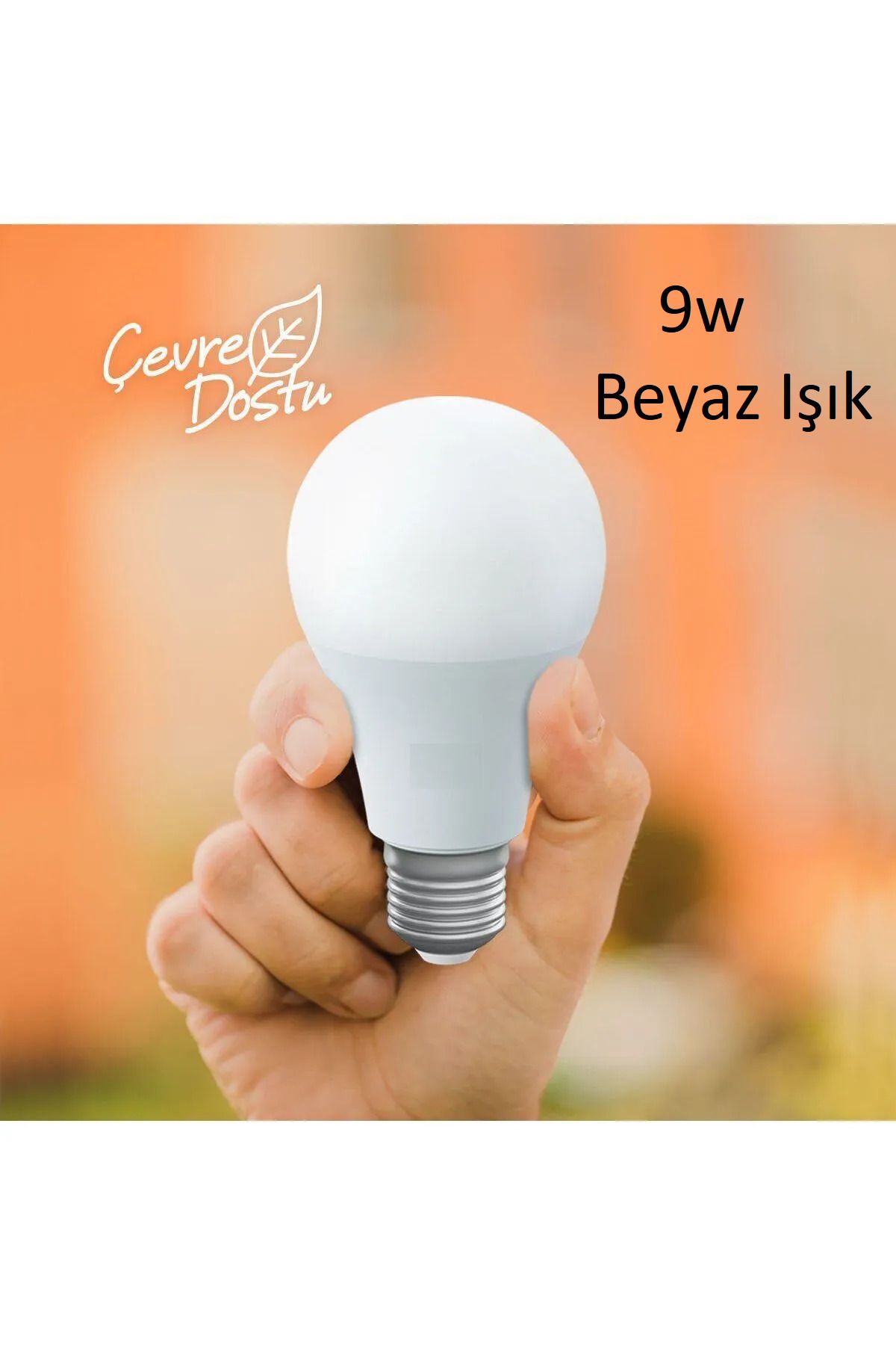 luxshome 9w Led Ampul Beyaz Işık Göz Yormayan Avize Aplik Armatür Ve Lambader ampül'ü 6500K Beyaz Işık