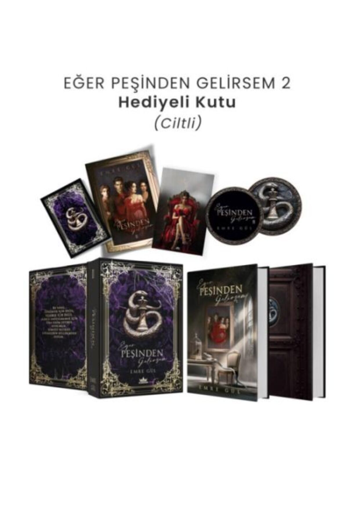 Destek Yayınları Eğer Peşinden Gelirsem 2 - Hediyeli Kutu (Ciltli)