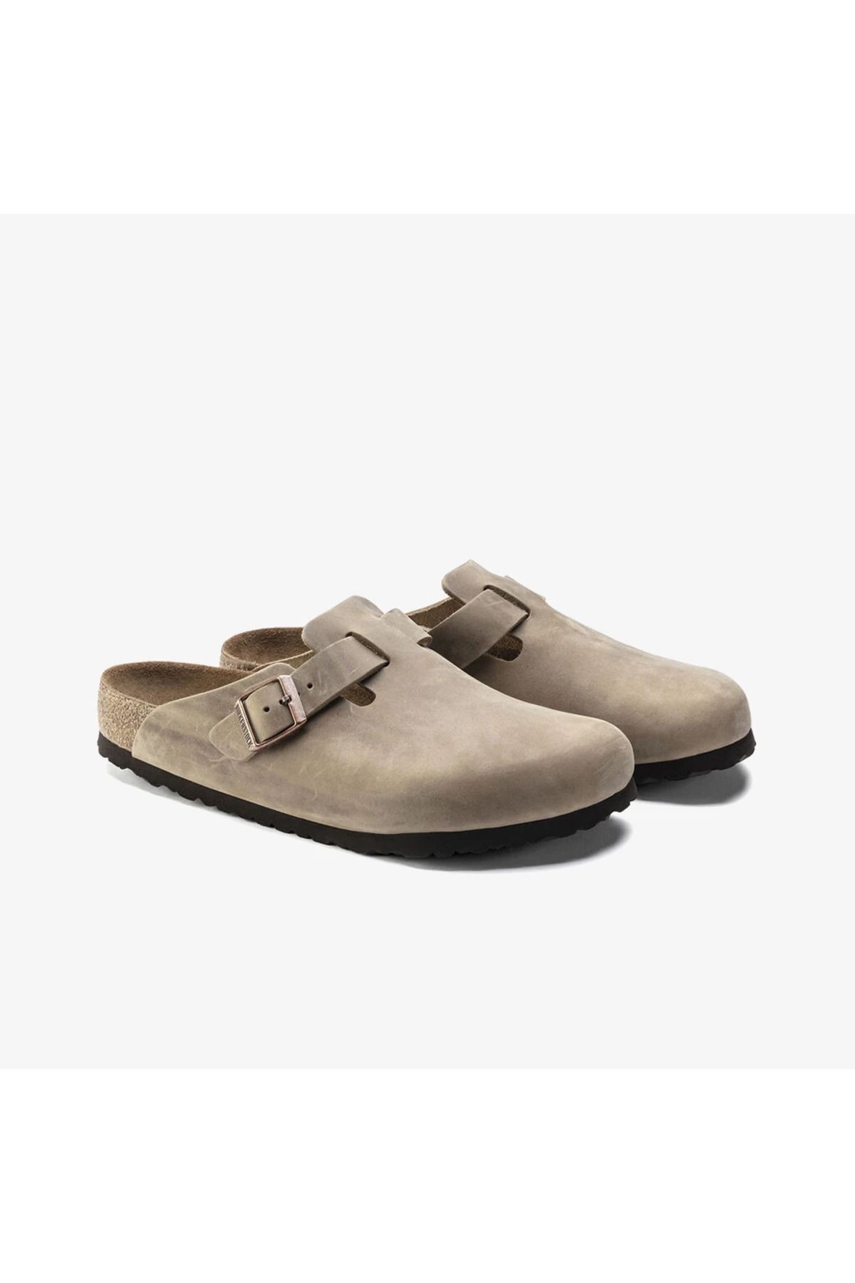 Birkenstock Boston Soft Footbed Oiled Leather 'Tobacco Brown'