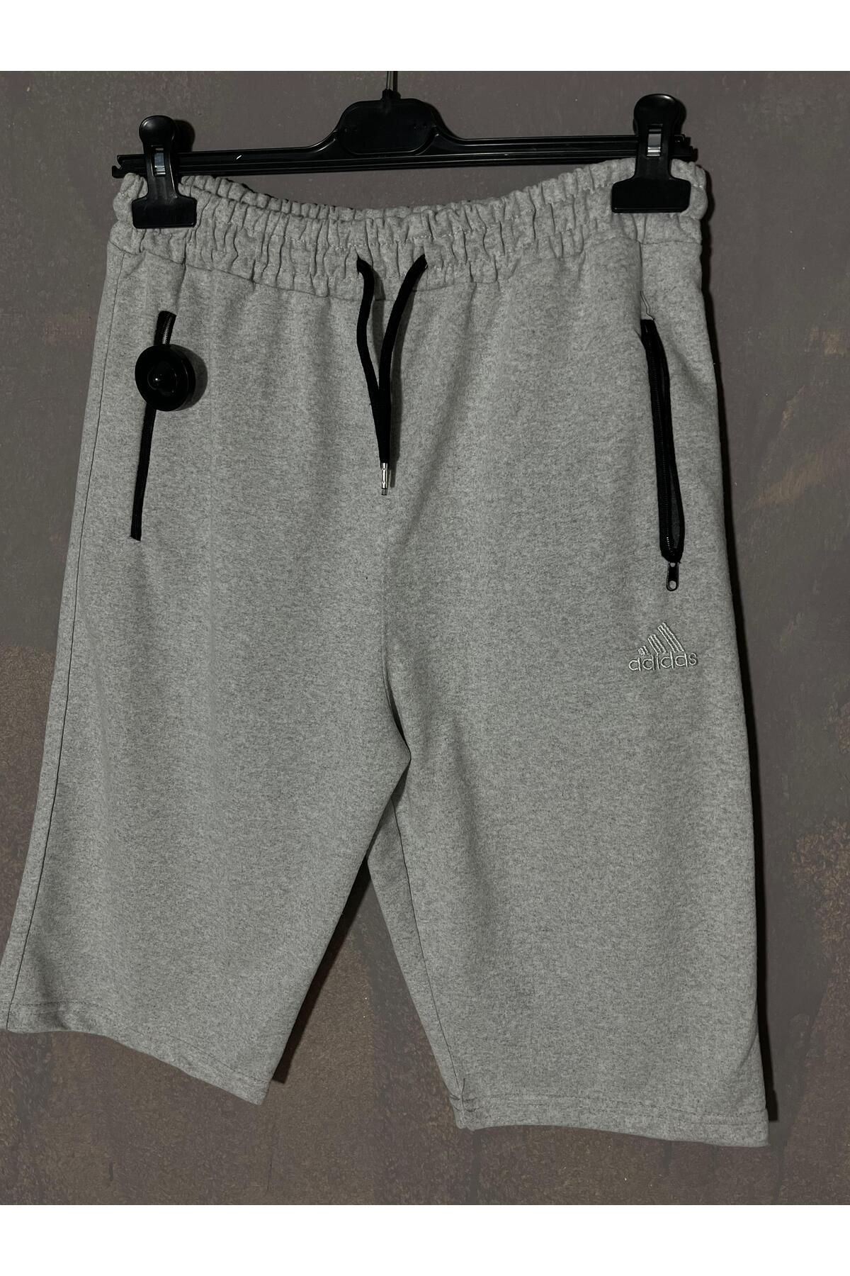 Sublime Butik Unisex Ayrobin Düz Kapri/Şort