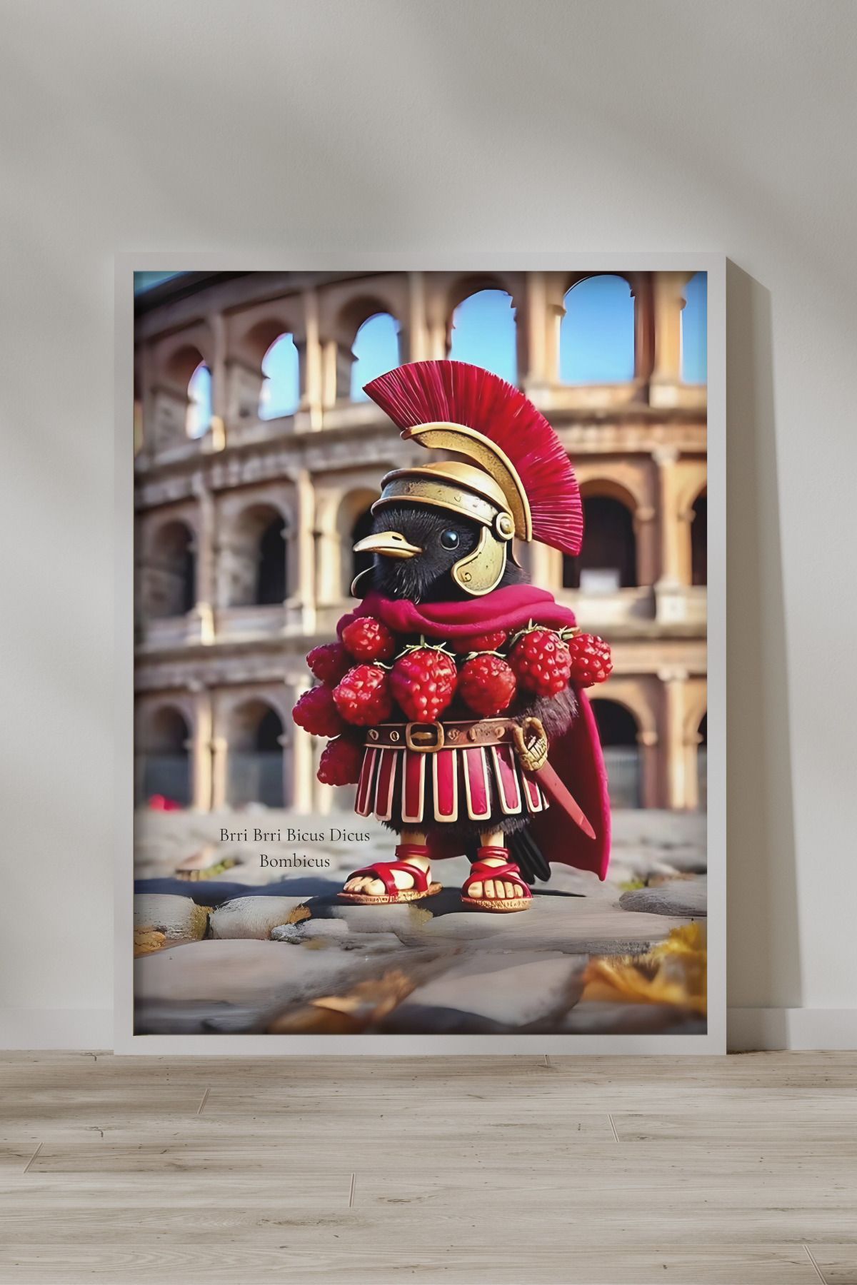 FGHGF Brri Brri Bicus Dicus Bombicus Çerçevesiz Poster & Duvar Tablosu