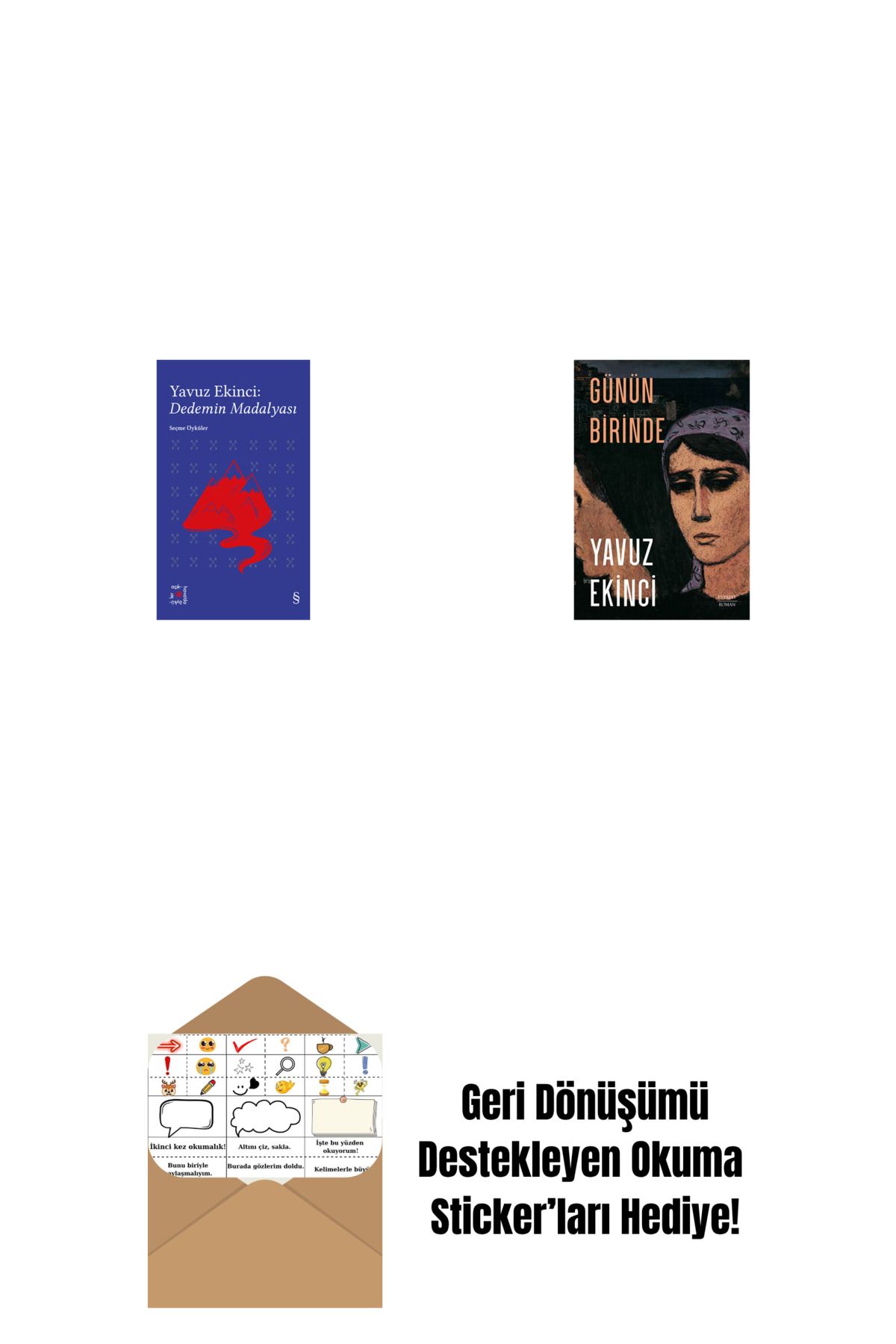 Everest Yayınları Everest Açıkhava 39 - Dedemin Madalyası + Günün Birinde + Okuma Sticker'ları