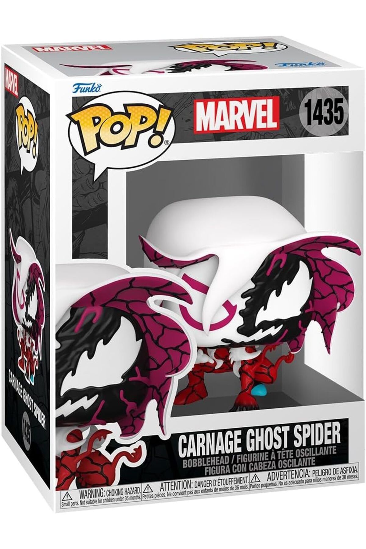 Funko Pop! Marvel: Carnageized, Hayalet Örümcek, Marvel Comics, Vinil Koleksiyon Figürü