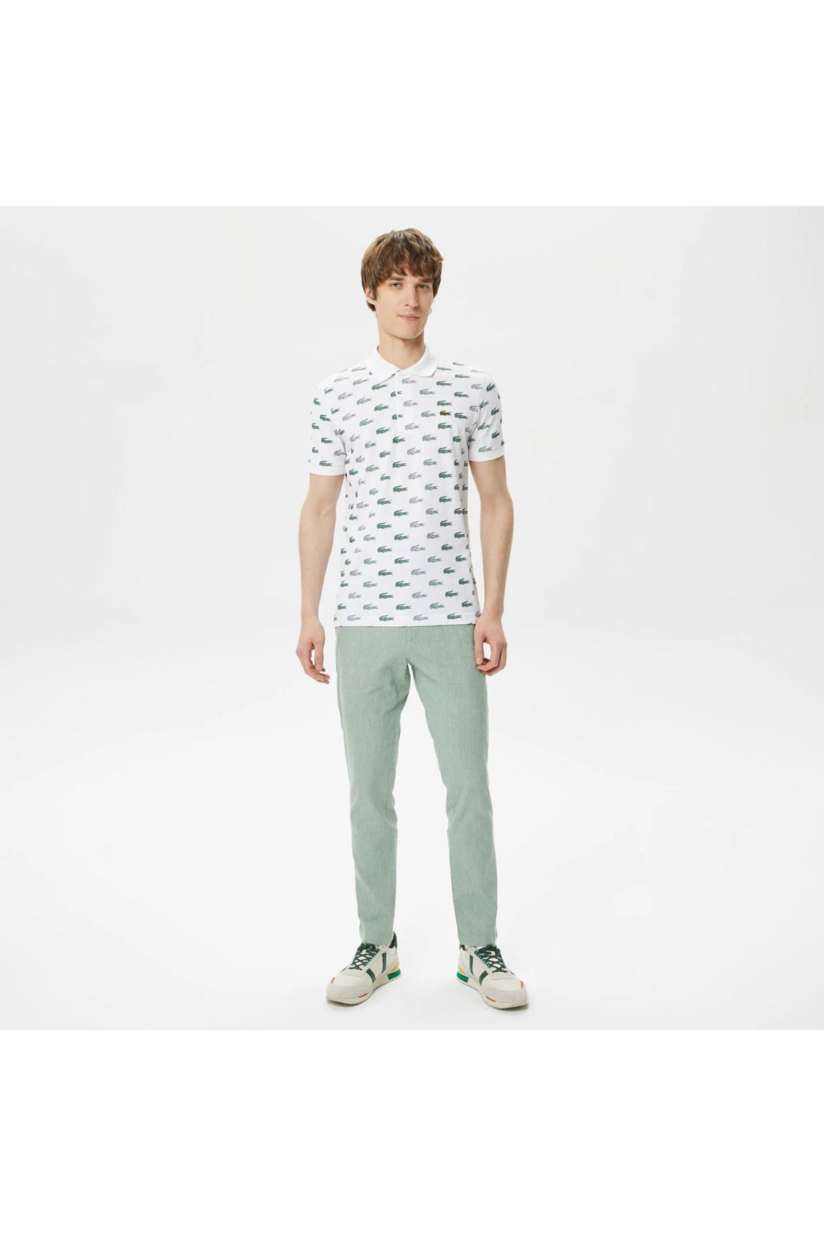 Lacoste Erkek Slim Fit Haki Pantolon