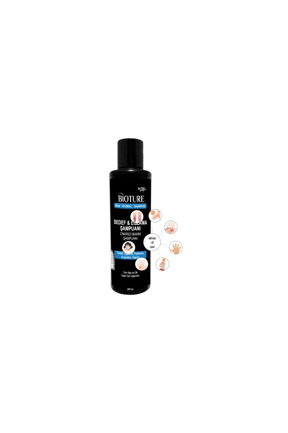 Emper Bioture Egzamaya Uyuzluğa Kaşıntıya Sedefe Onarıcı 1 Adet 200ml Şampuan