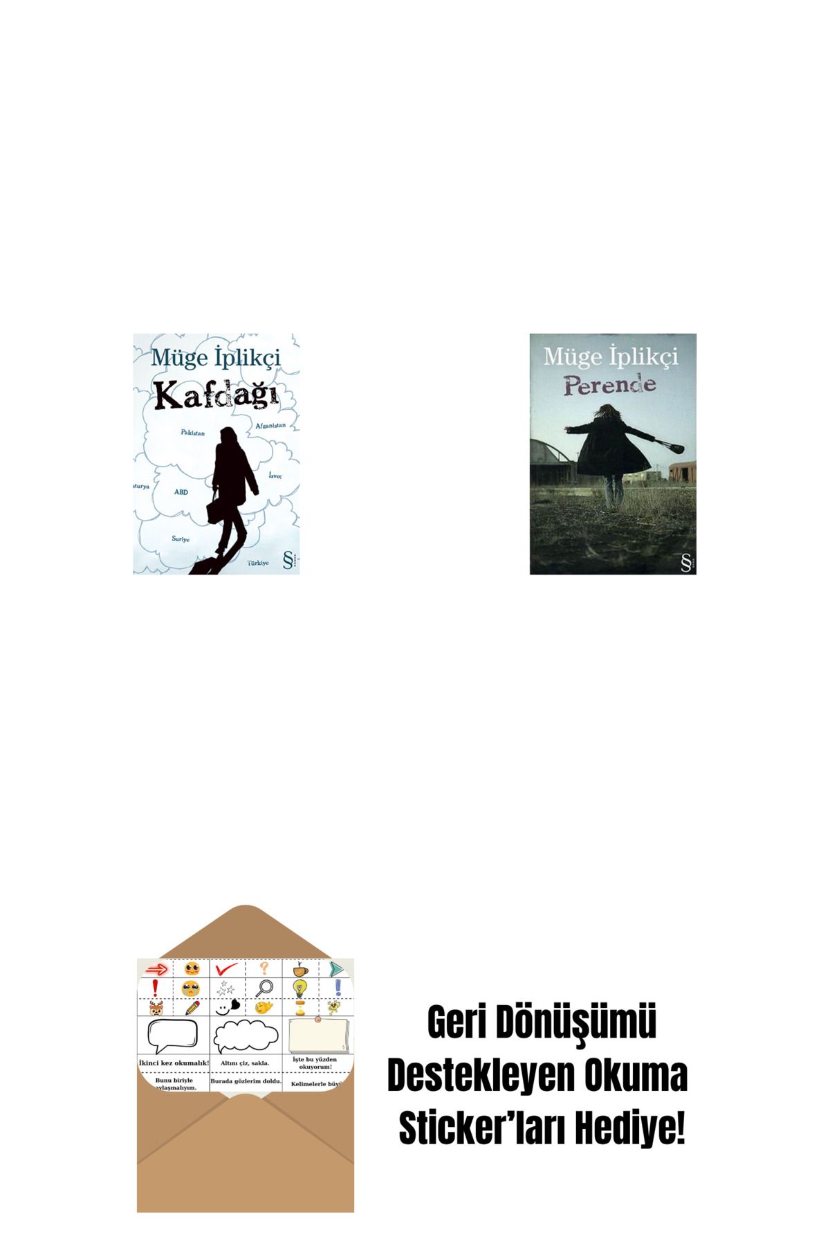Everest Yayınları Kafdağı + Perende + Okuma Sticker'ları