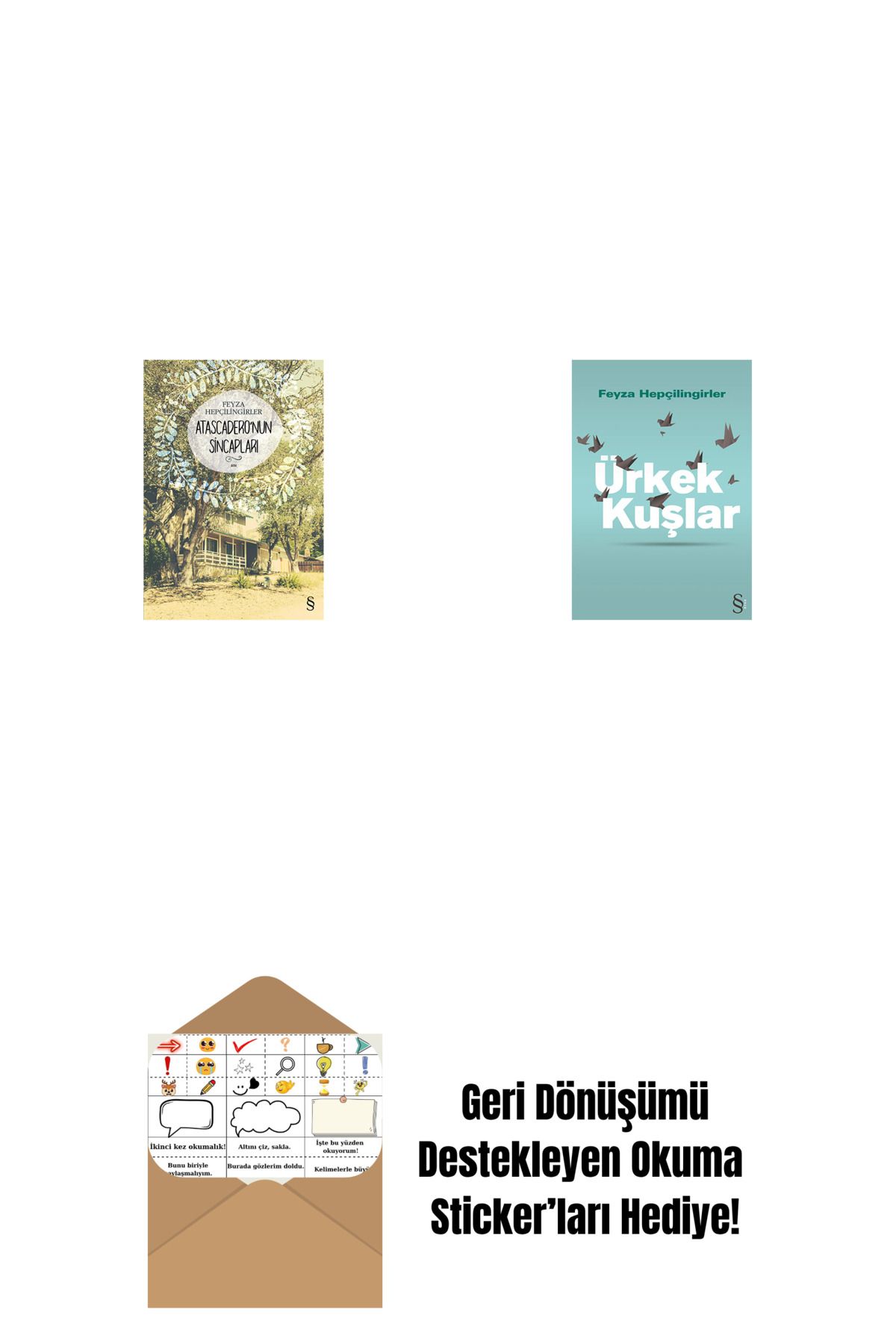 Everest Yayınları Atascadero'nun Sincapları + Ürkek Kuşlar + Okuma Sticker'ları