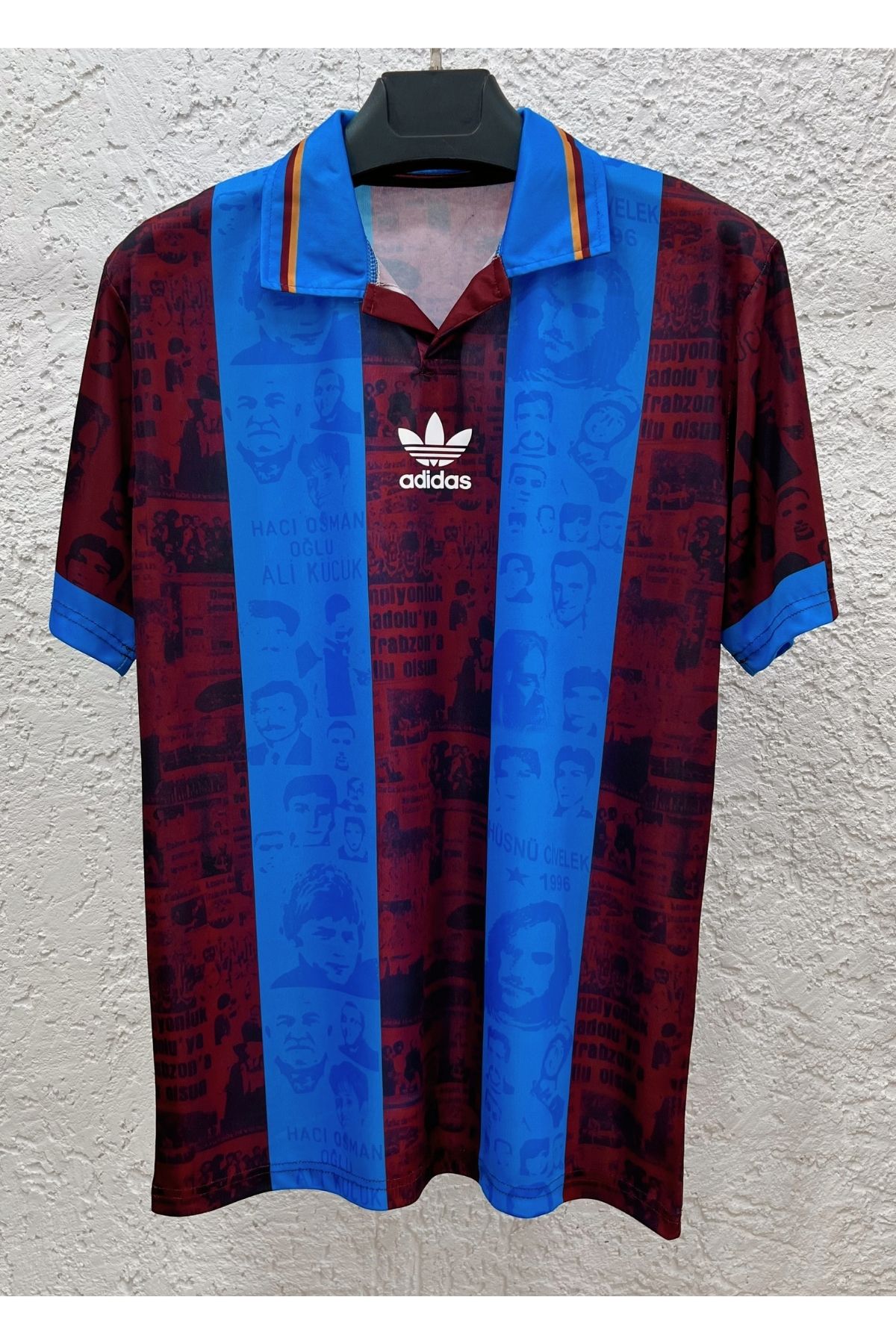 BiSpor Bordo Mavi Özel Tasarım Forma Trabzon Efsaneleri T-Shirt